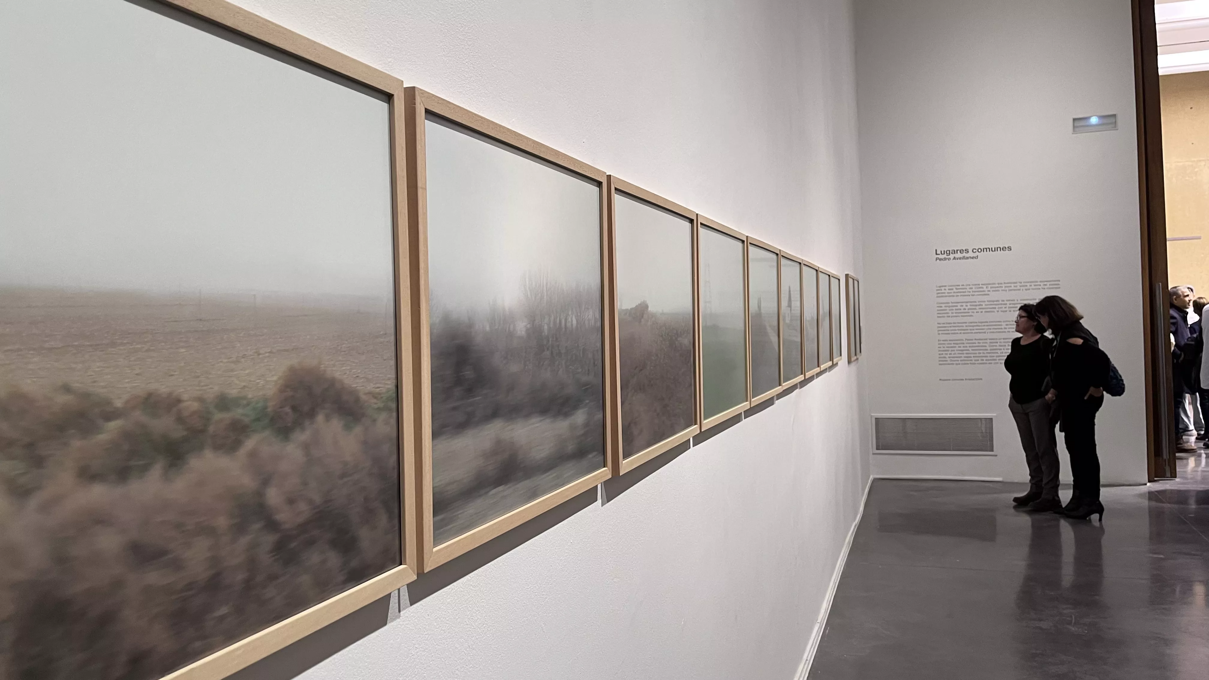 "Lugares comunes" del fotógrafo Pedro Avellaned. Foto Mercedes Manterola