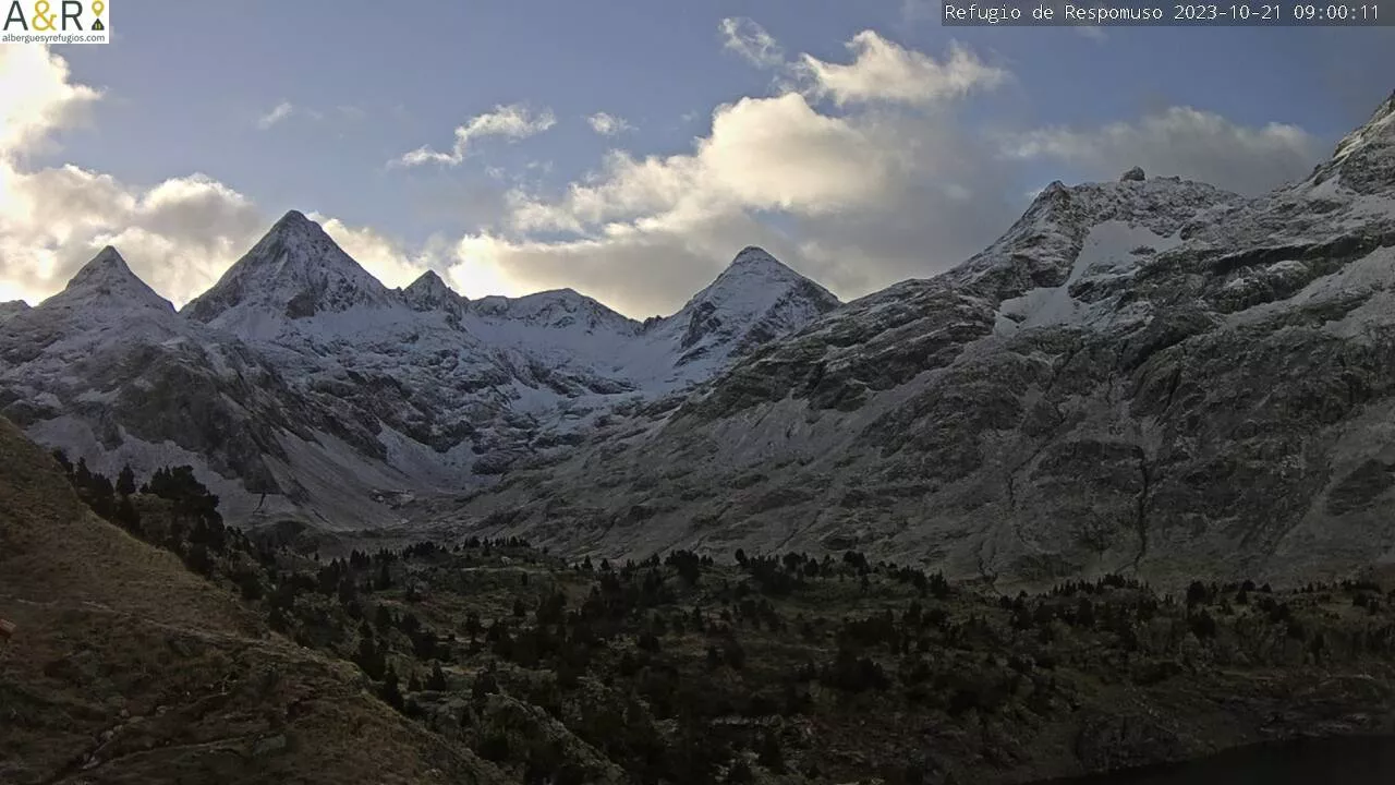 Vista desde el refugio de Respomuso.