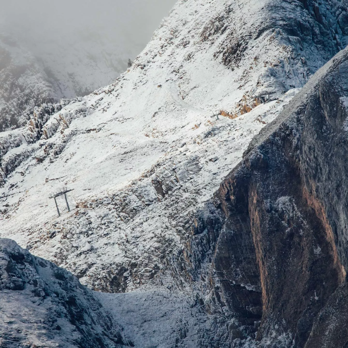 Nevada en Candanchú.