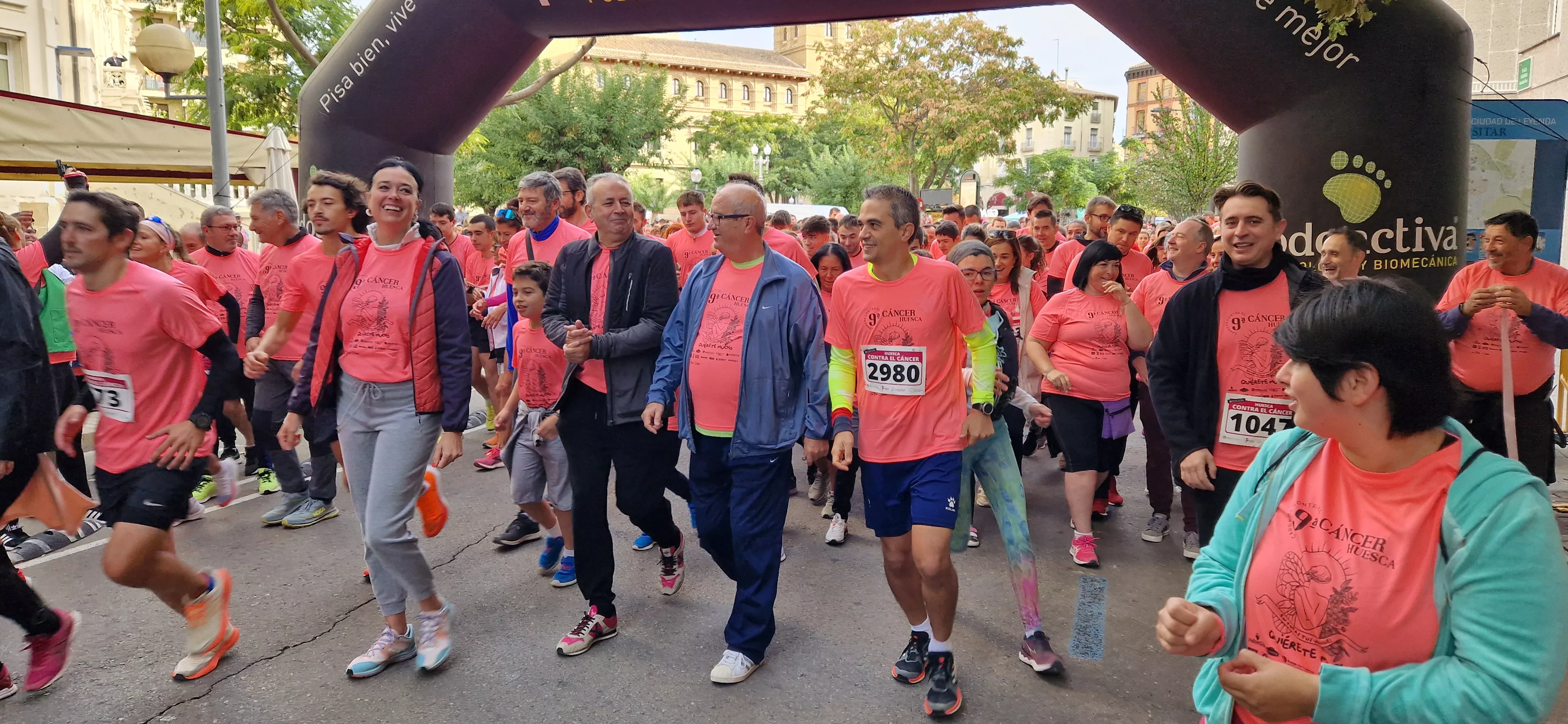 IX Carrera Huesca contra el Cáncer. Foto Myriam Martínez 