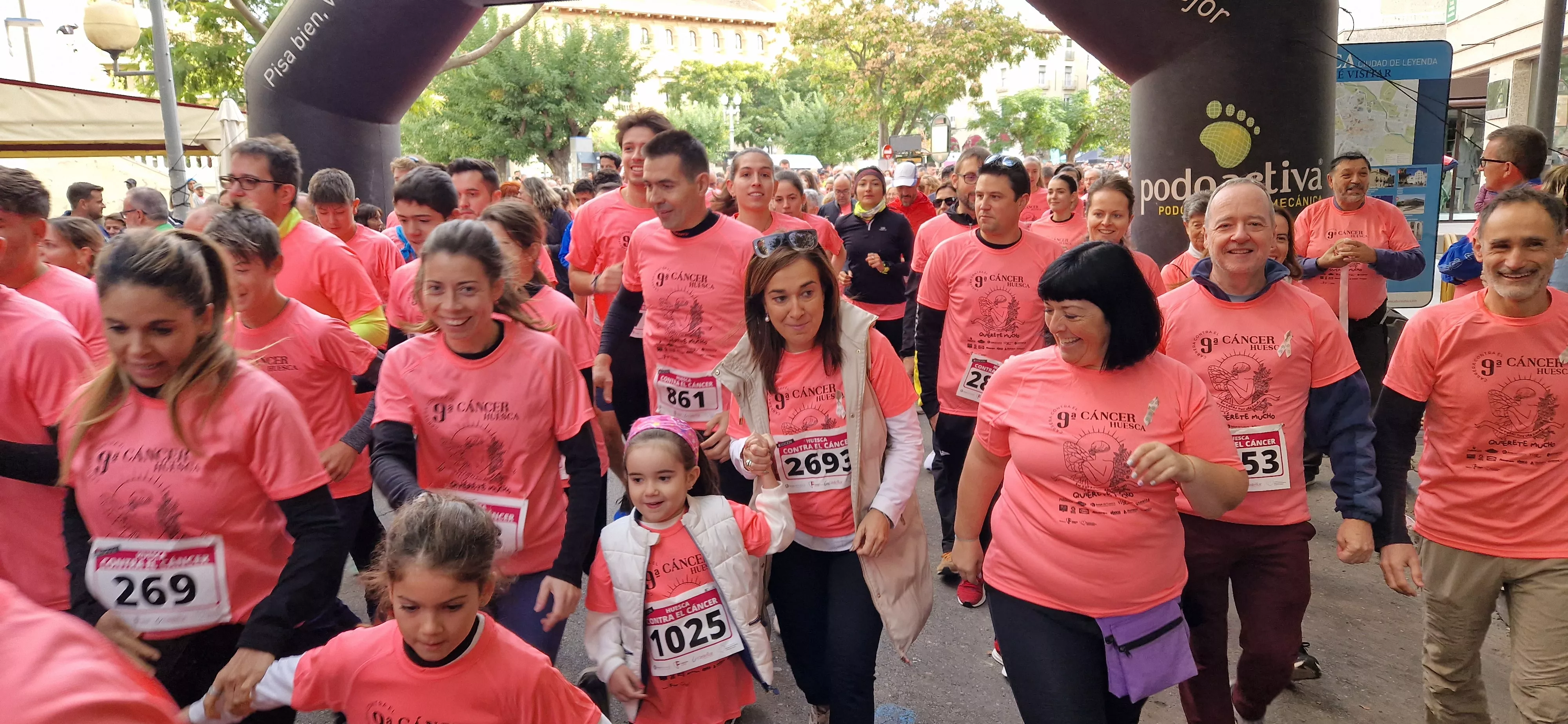 IX Carrera Huesca contra el Cáncer. Foto Myriam Martínez 