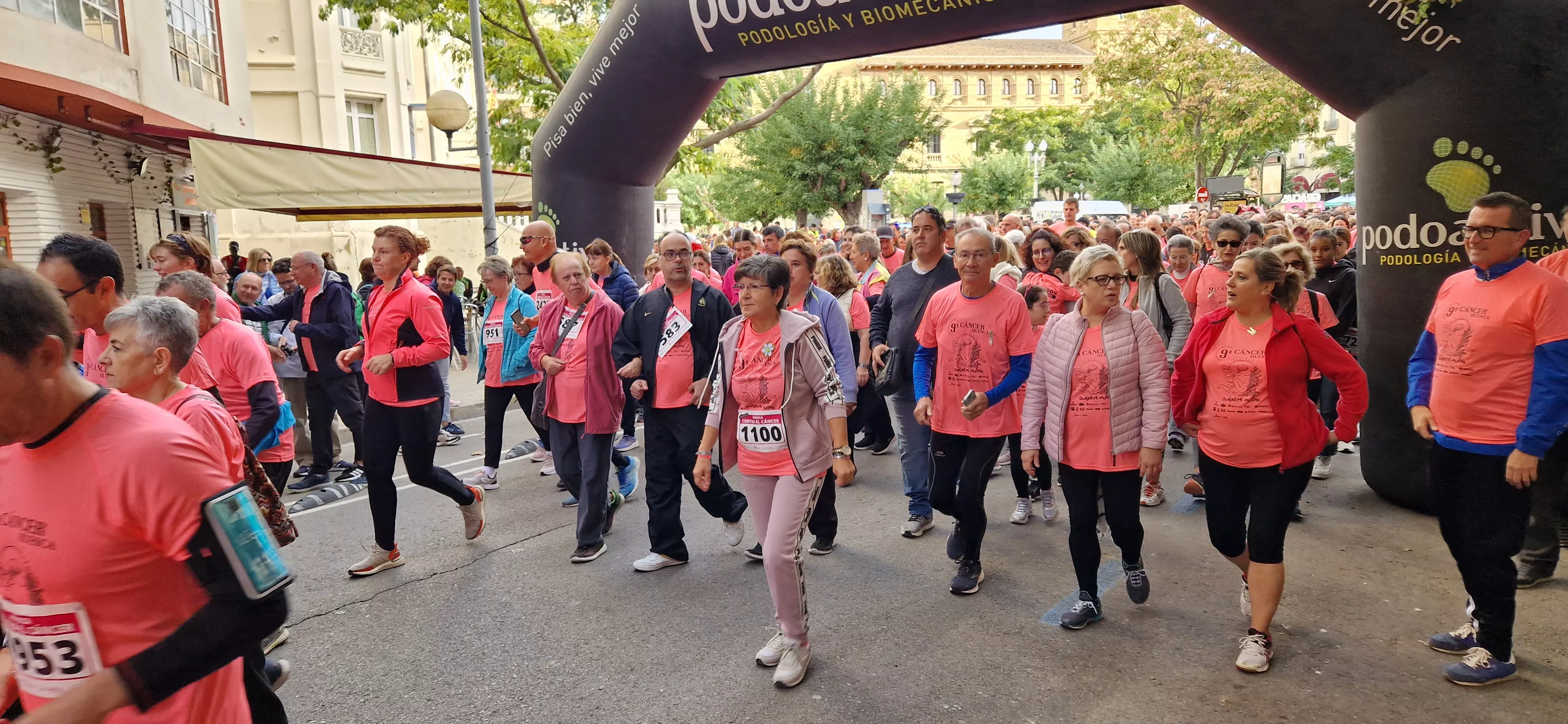 IX Carrera Huesca contra el Cáncer. Foto Myriam Martínez 
