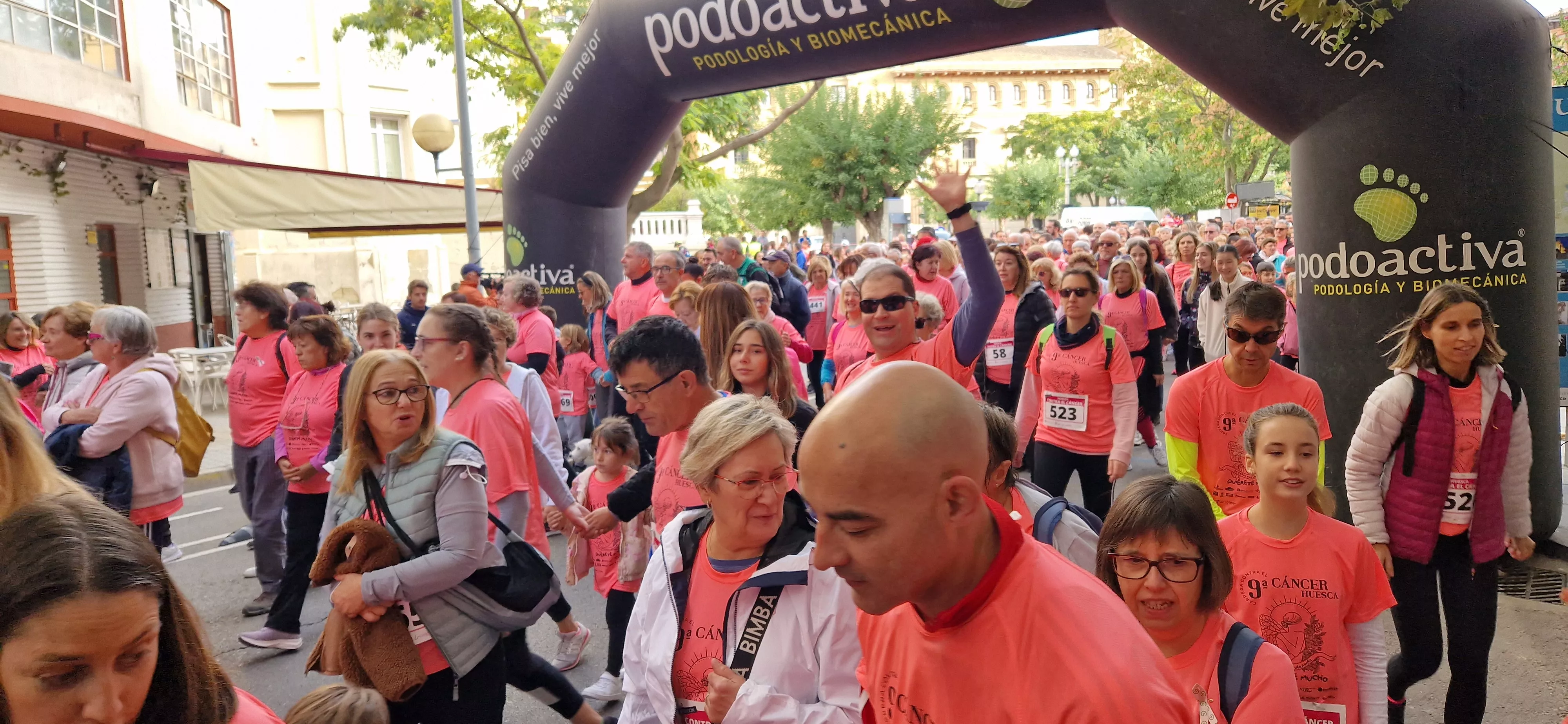 IX Carrera Huesca contra el Cáncer. Foto Myriam Martínez 