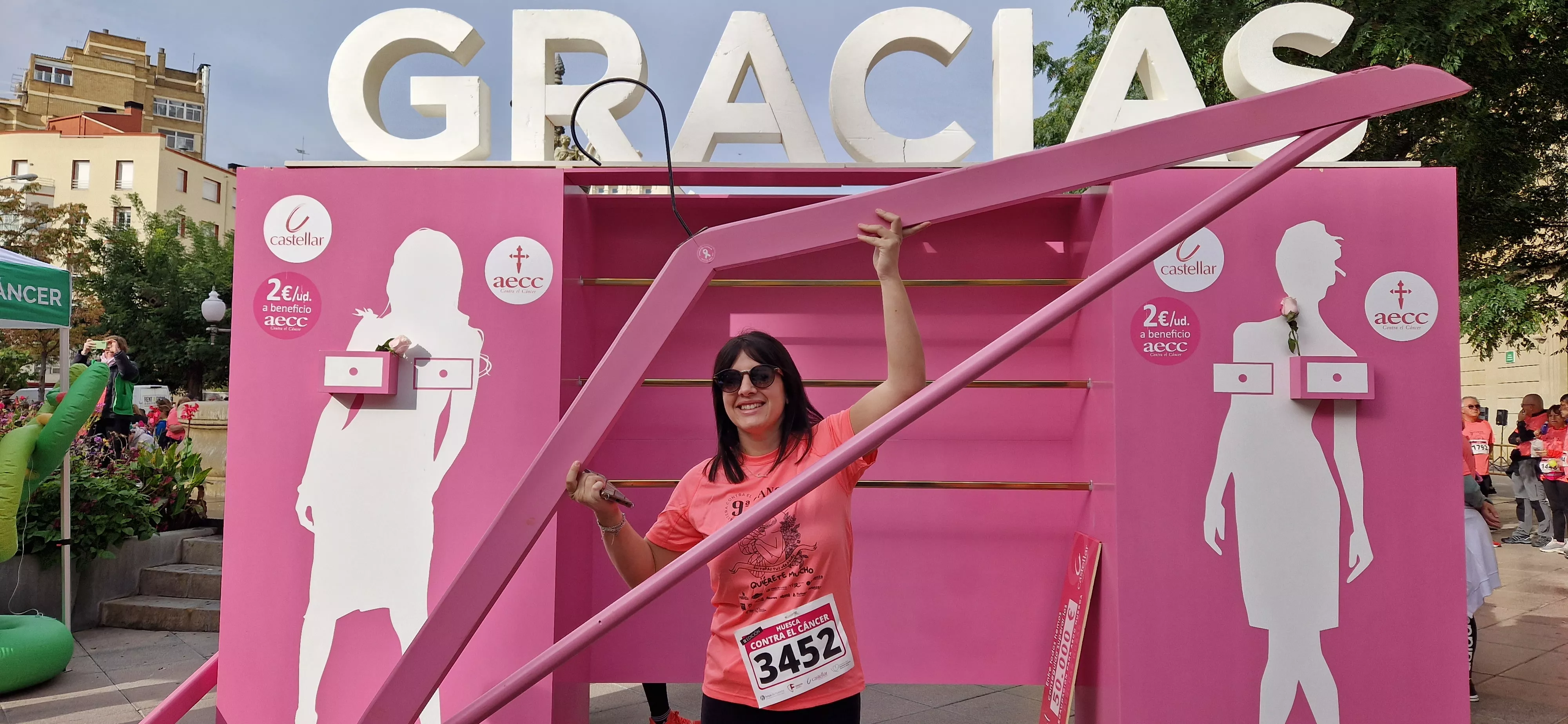 Photocoll de la IX Carrera Huesca Contra el Cáncer. Foto Myriam Martínez 
