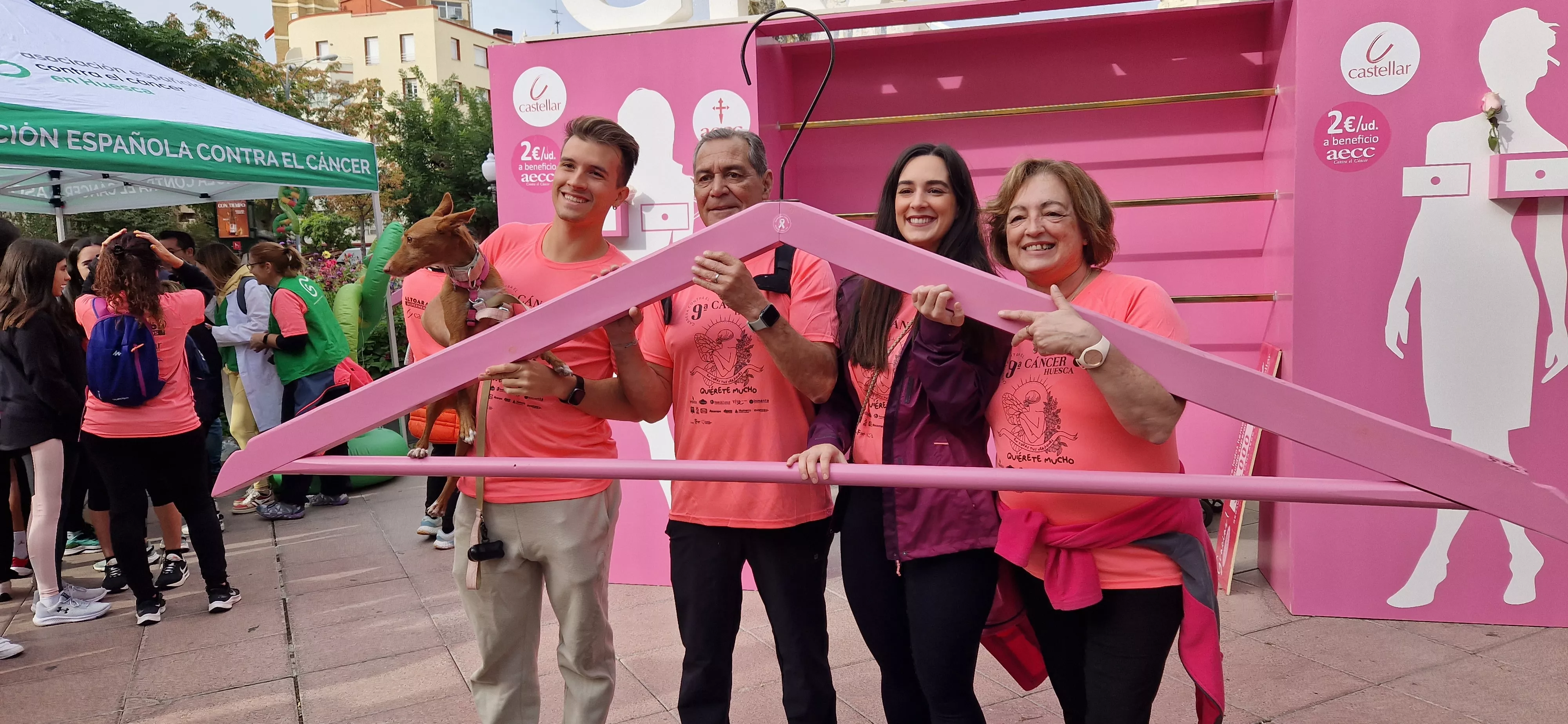 Photocoll de la IX Carrera Huesca Contra el Cáncer. Foto Myriam Martínez 