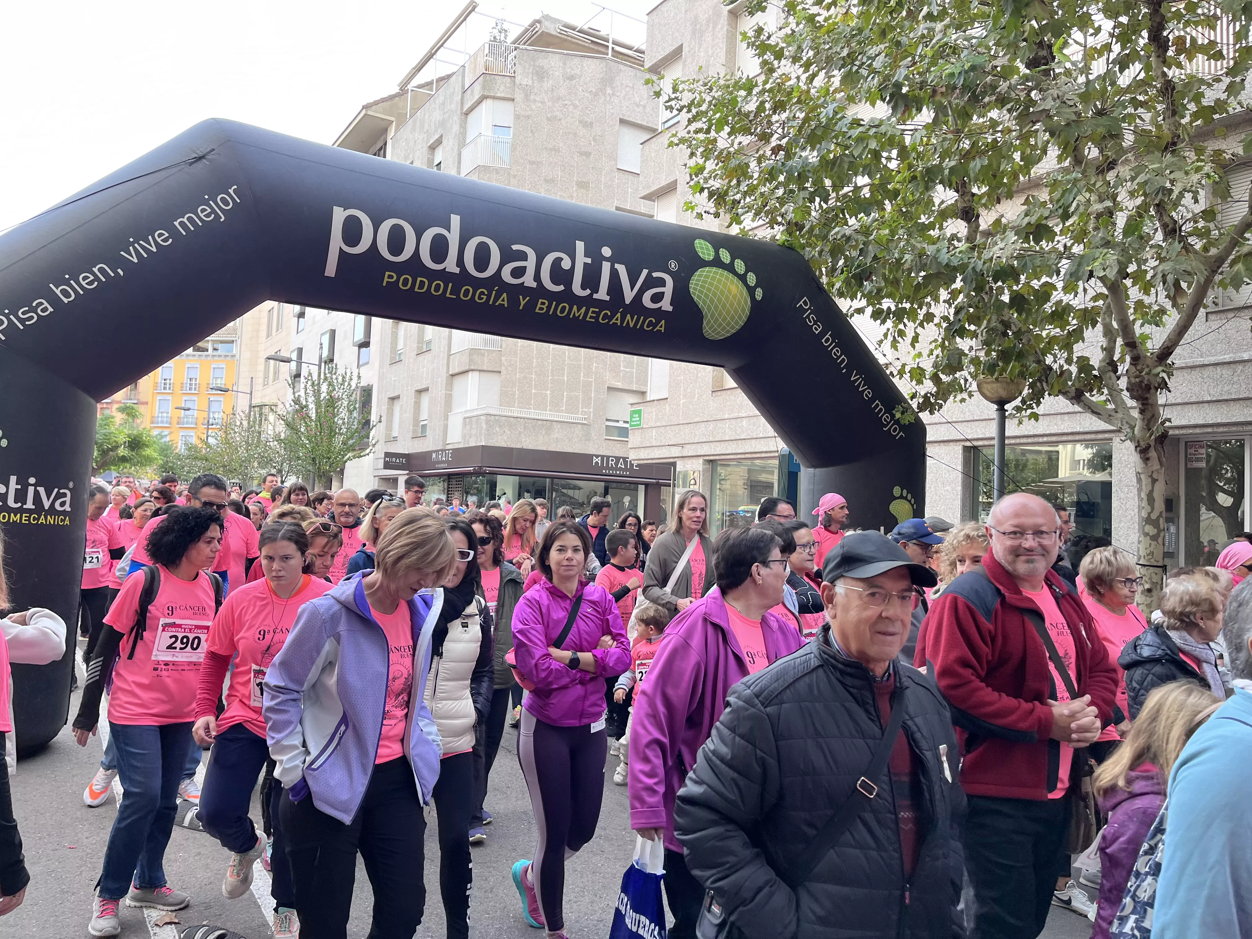 IX Carrera Huesca contra el Cáncer. Foto Mercedes Manterola 
