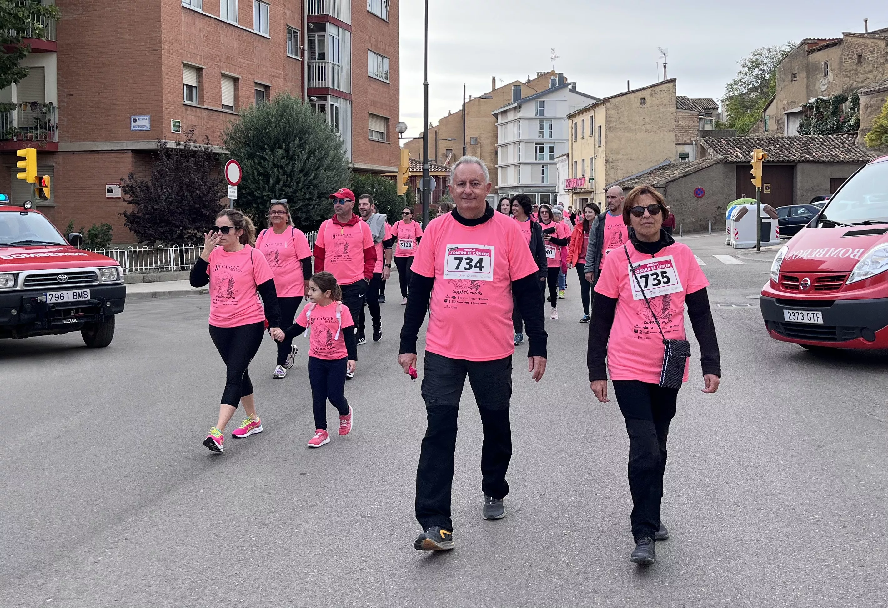 IX Carrera Huesca contra el Cáncer. Foto Mercedes Manterola 