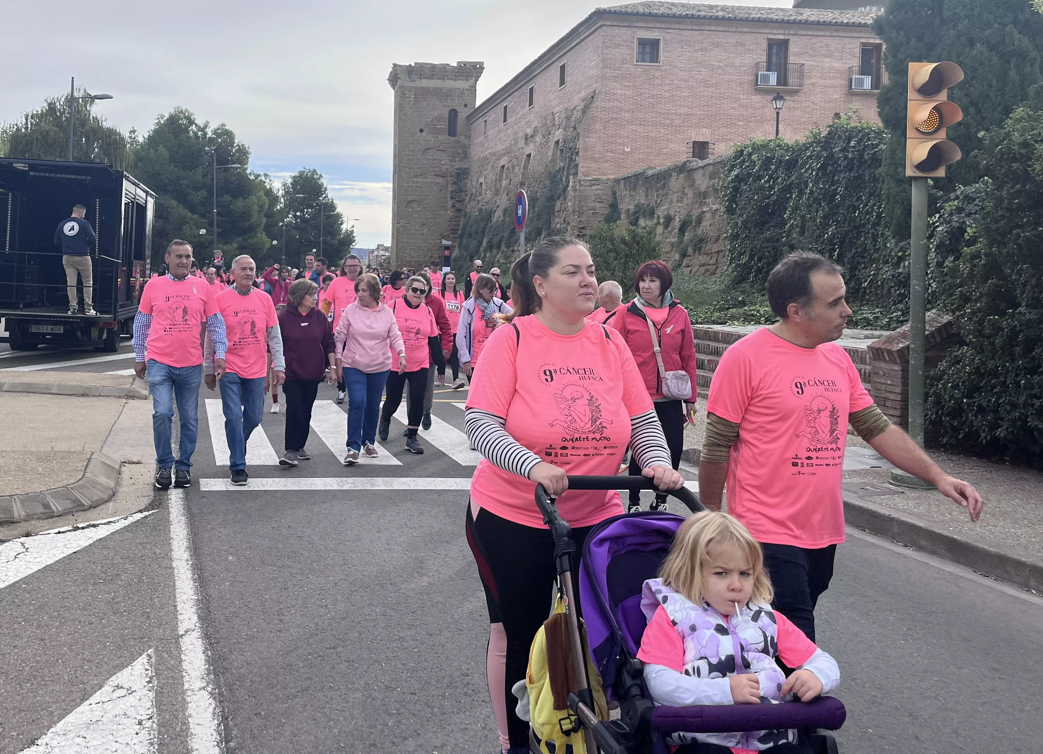 IX Carrera Huesca contra el Cáncer. Foto Mercedes Manterola 
