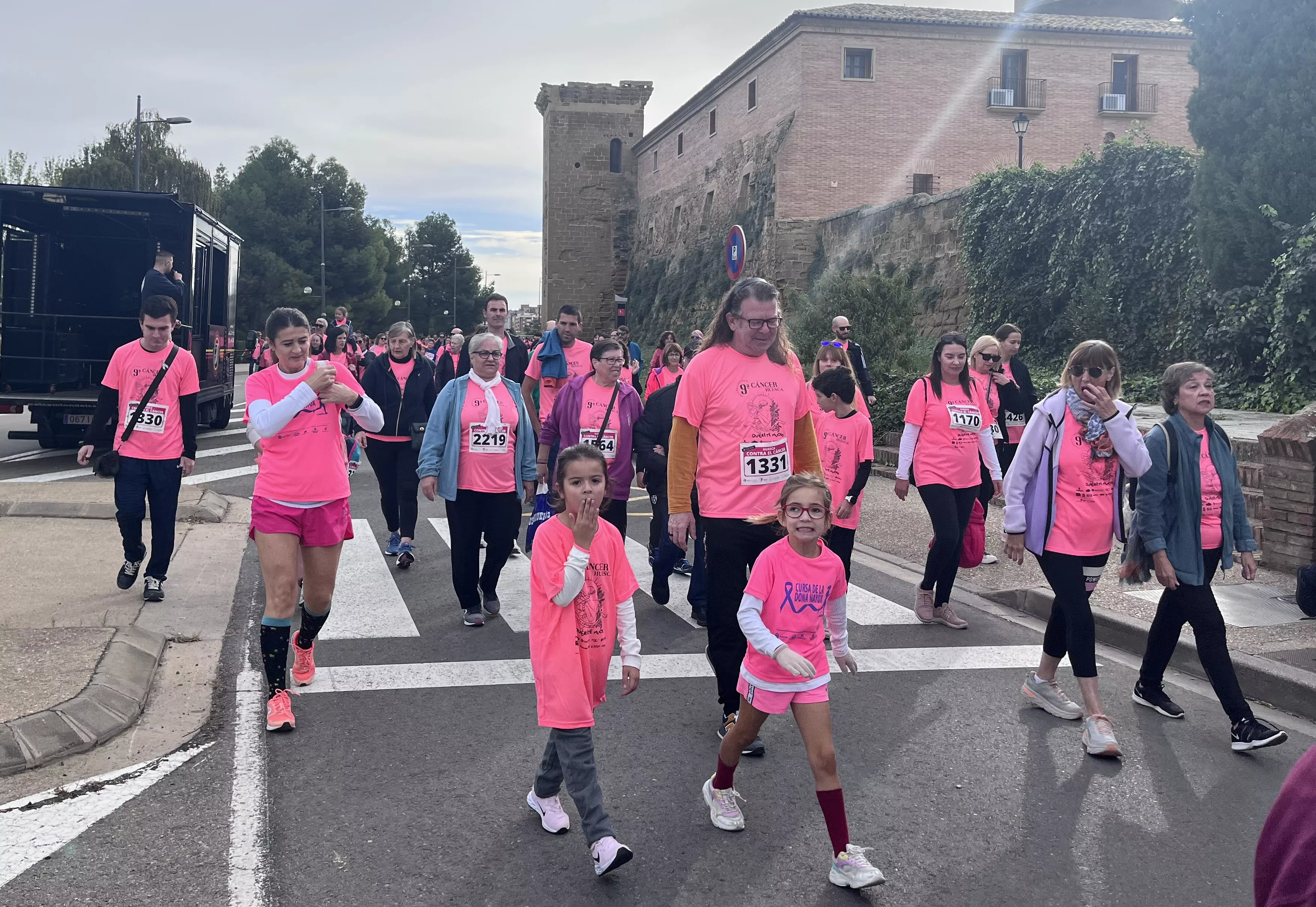 IX Carrera Huesca contra el Cáncer. Foto Mercedes Manterola 