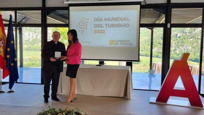 Medalla entregada a Torreciudad