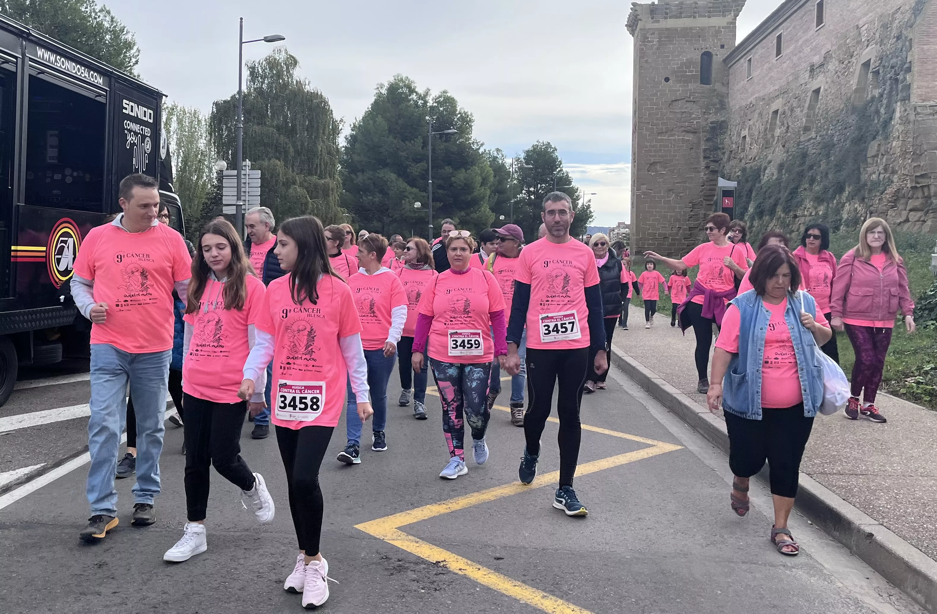 IX Carrera Huesca contra el Cáncer. Foto Mercedes Manterola 