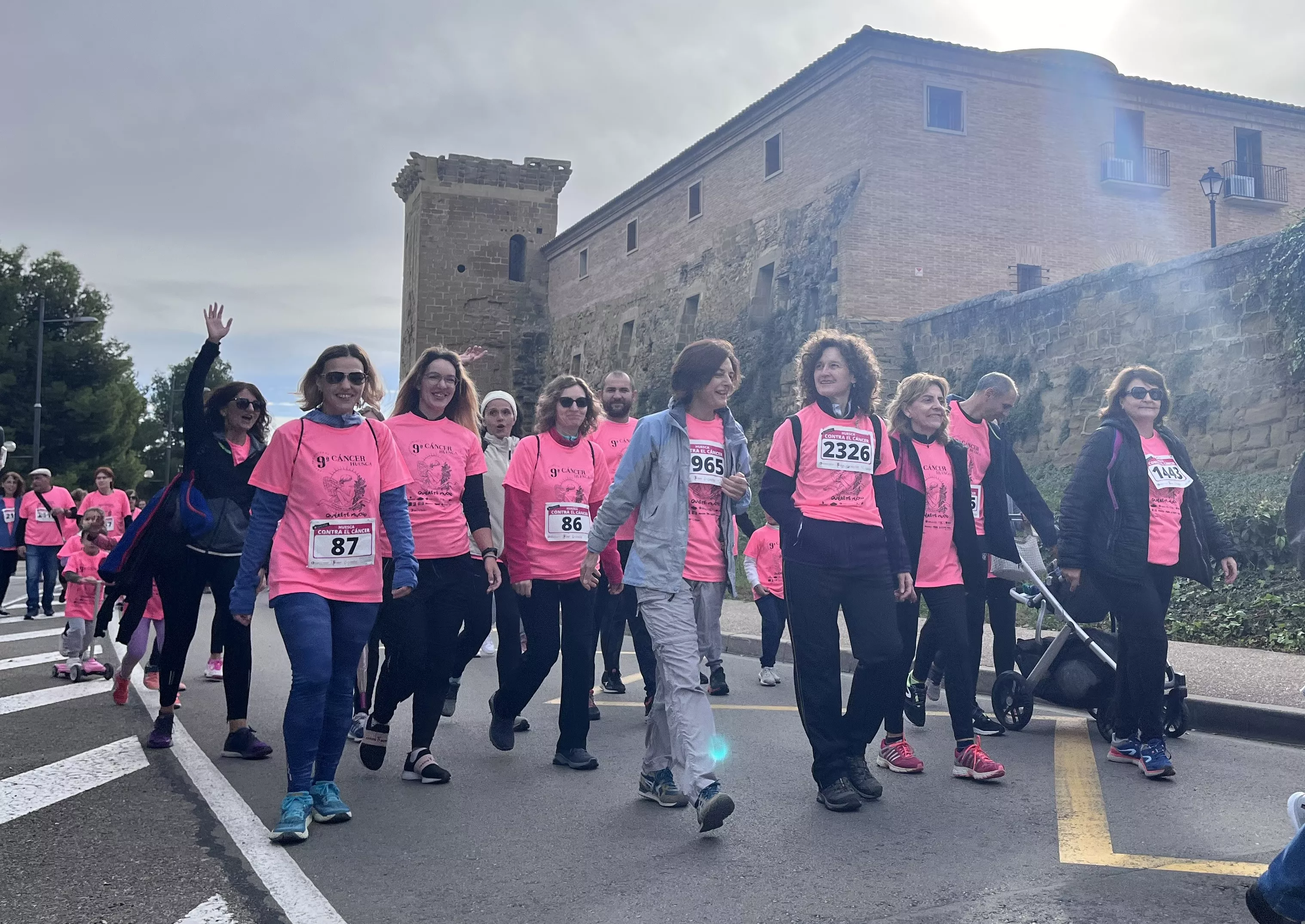 IX Carrera Huesca contra el Cáncer. Foto Mercedes Manterola 