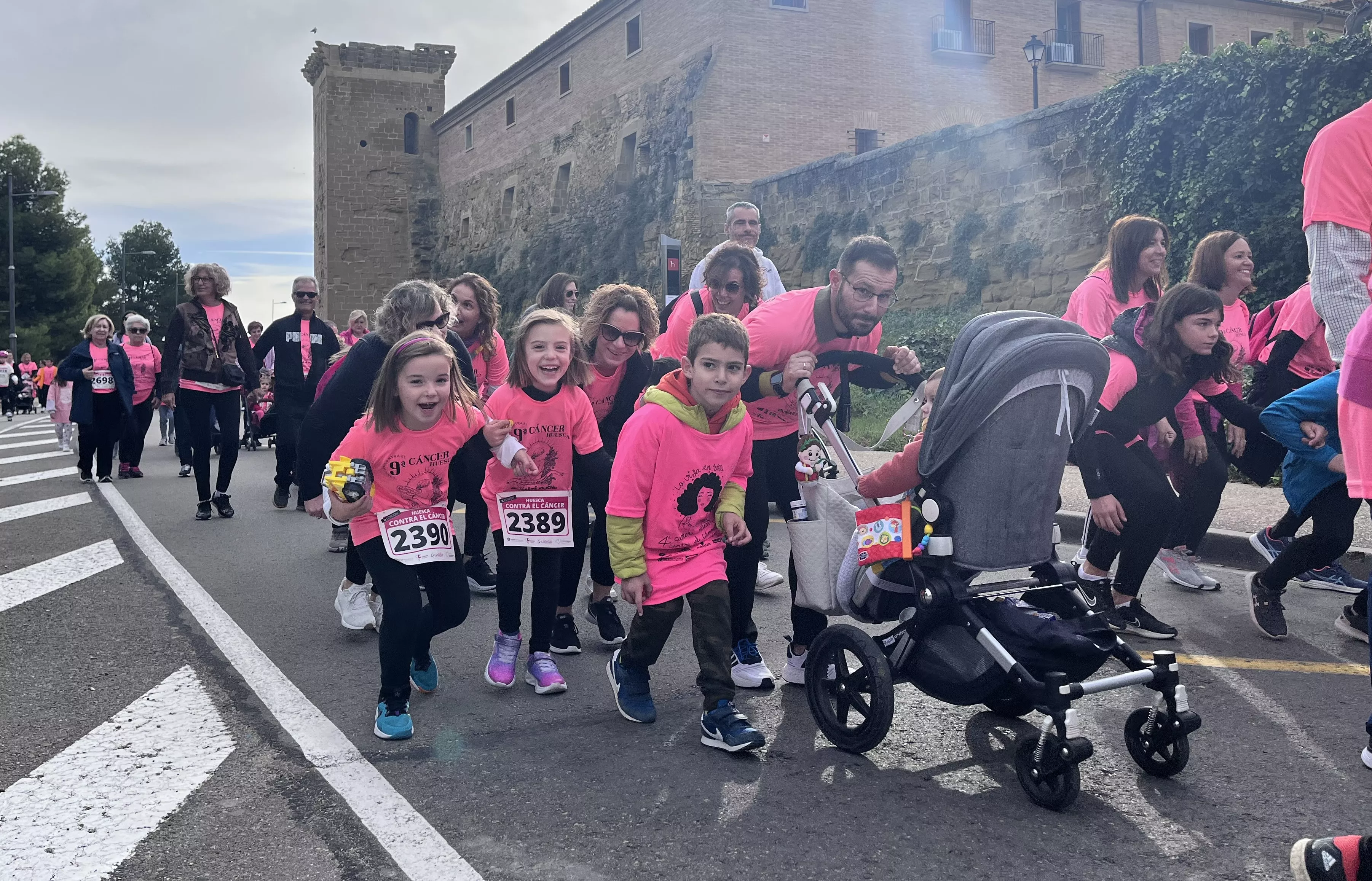 IX Carrera Huesca contra el Cáncer. Foto Mercedes Manterola 