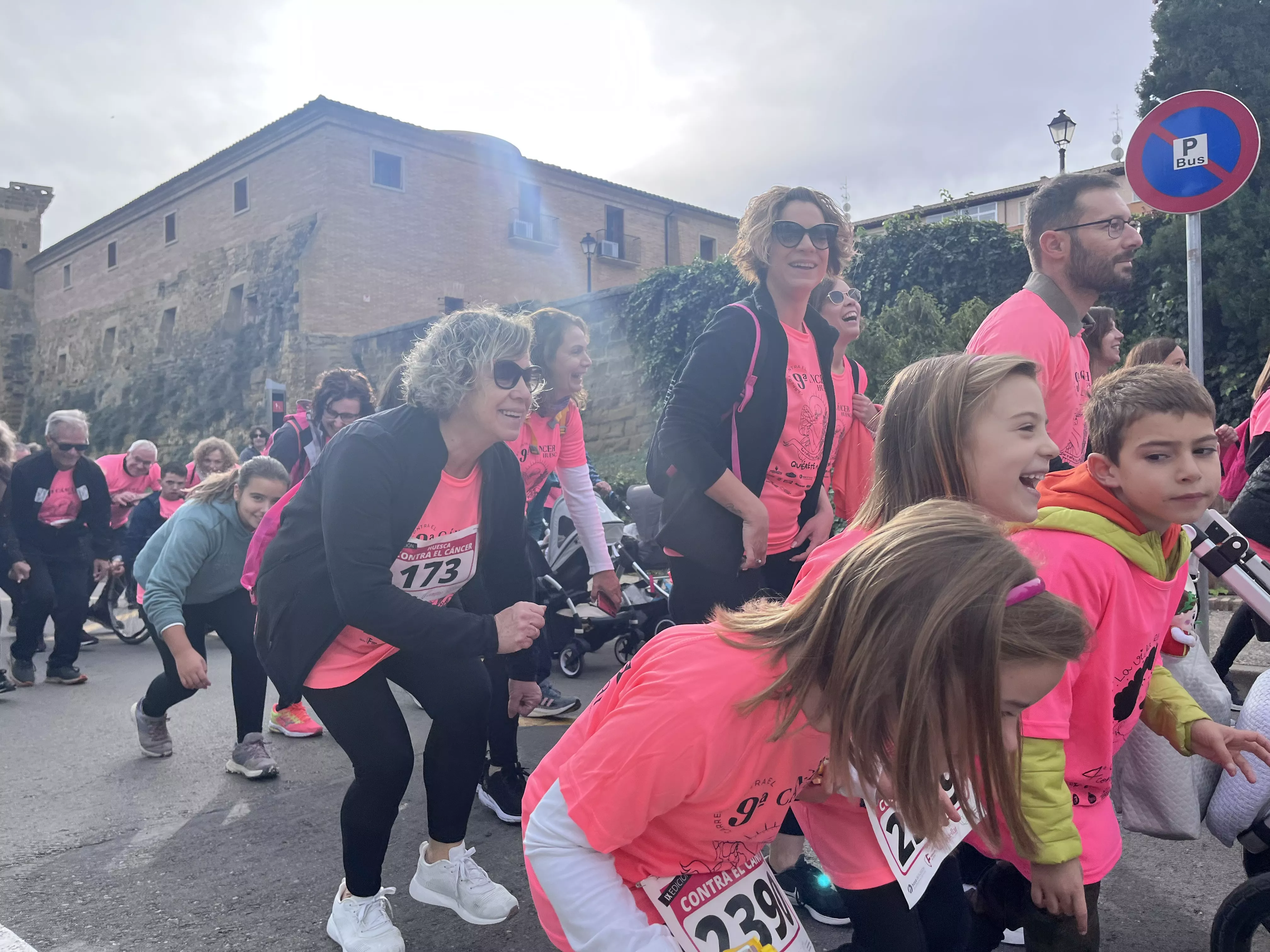 IX Carrera Huesca contra el Cáncer. Foto Mercedes Manterola 