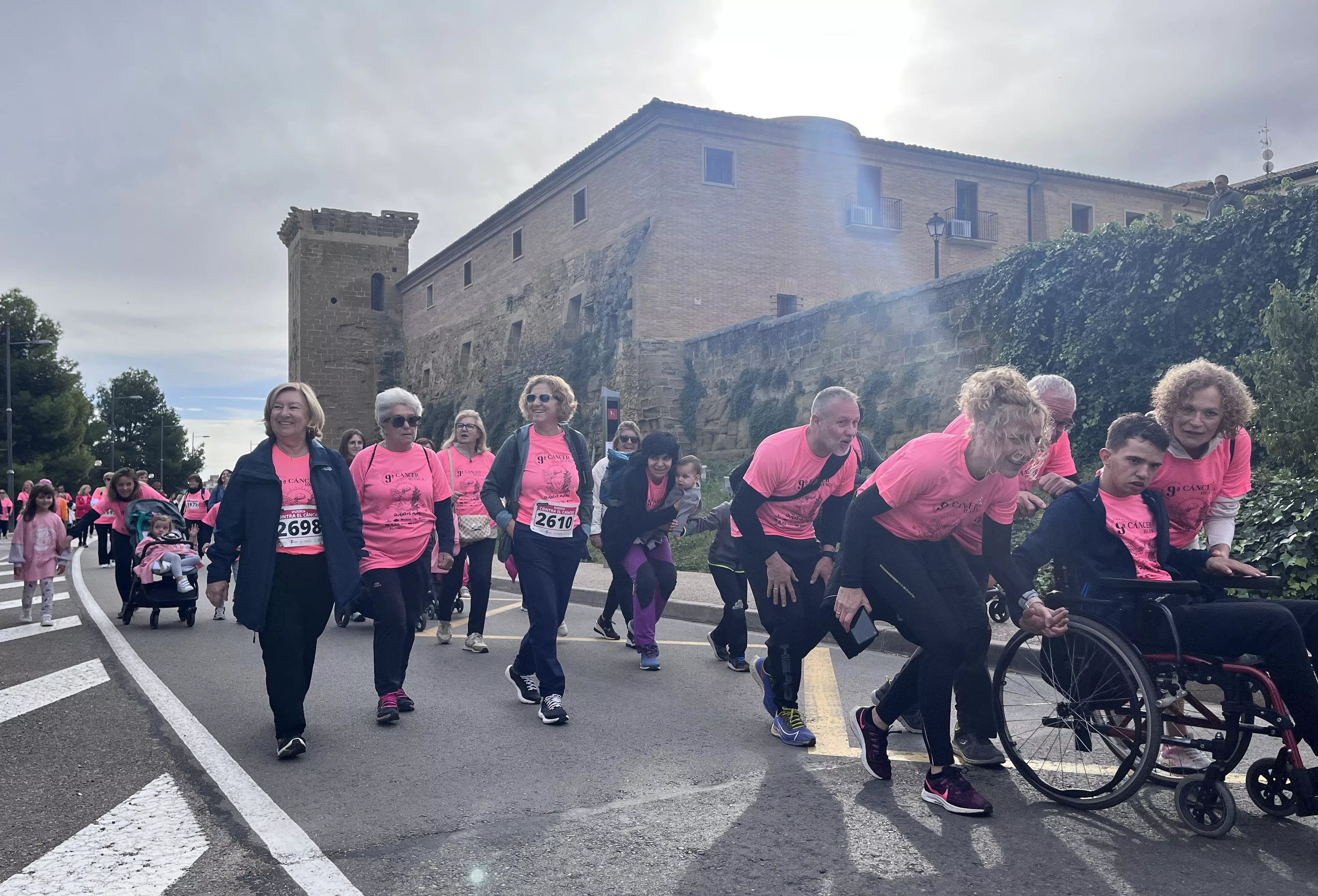 IX Carrera Huesca contra el Cáncer. Foto Mercedes Manterola 