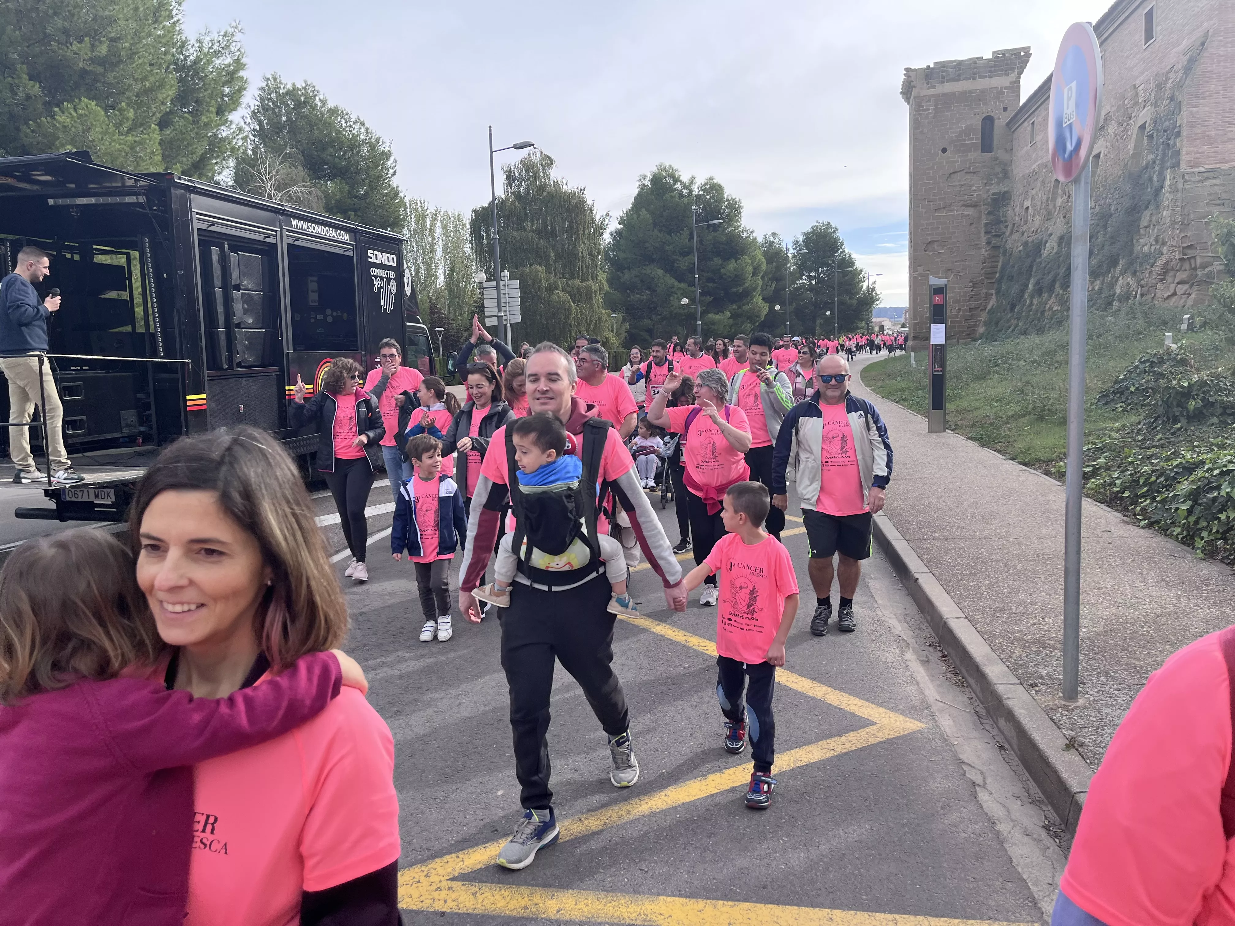 IX Carrera Huesca contra el Cáncer. Foto Mercedes Manterola 