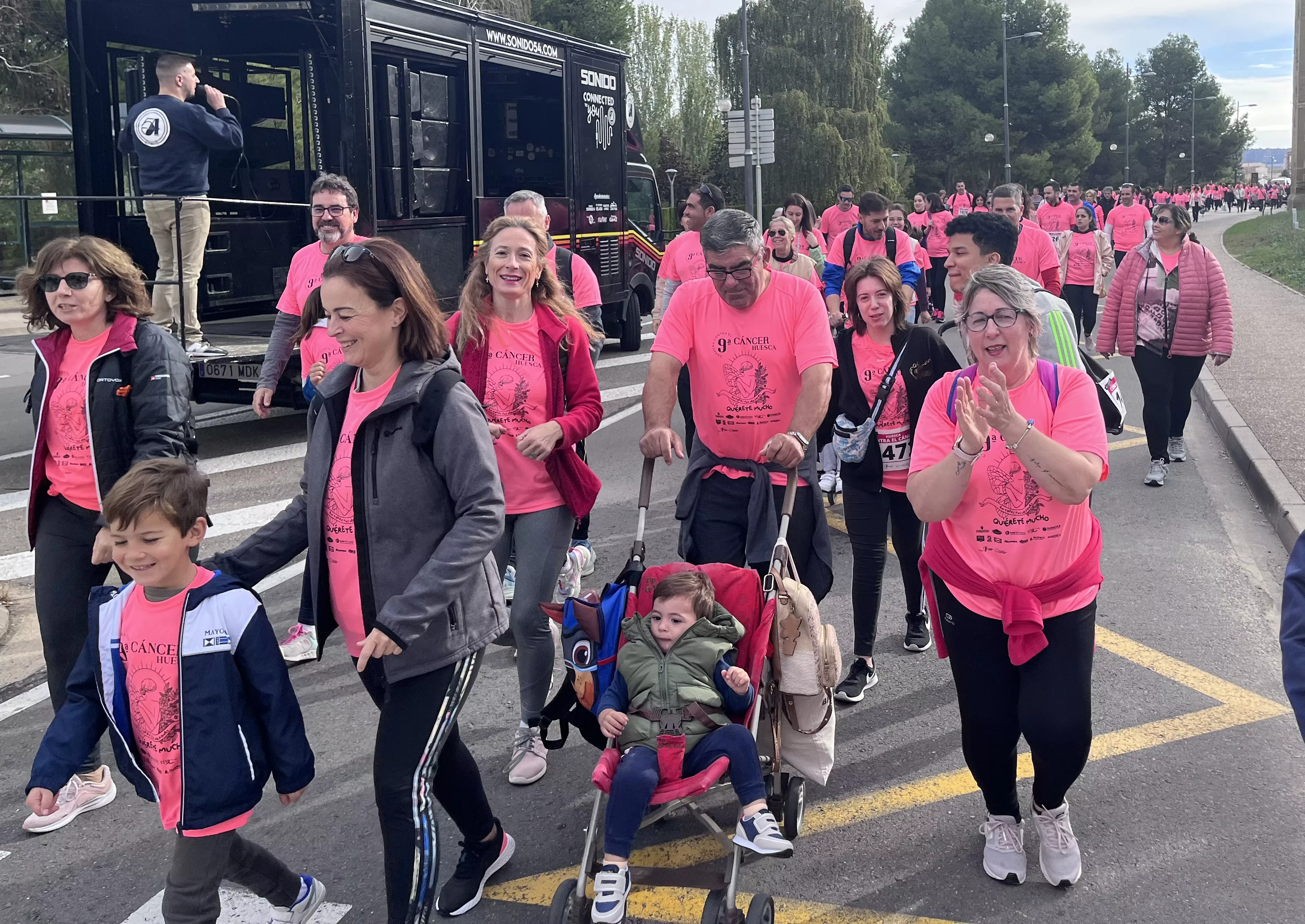 IX Carrera Huesca contra el Cáncer. Foto Mercedes Manterola 