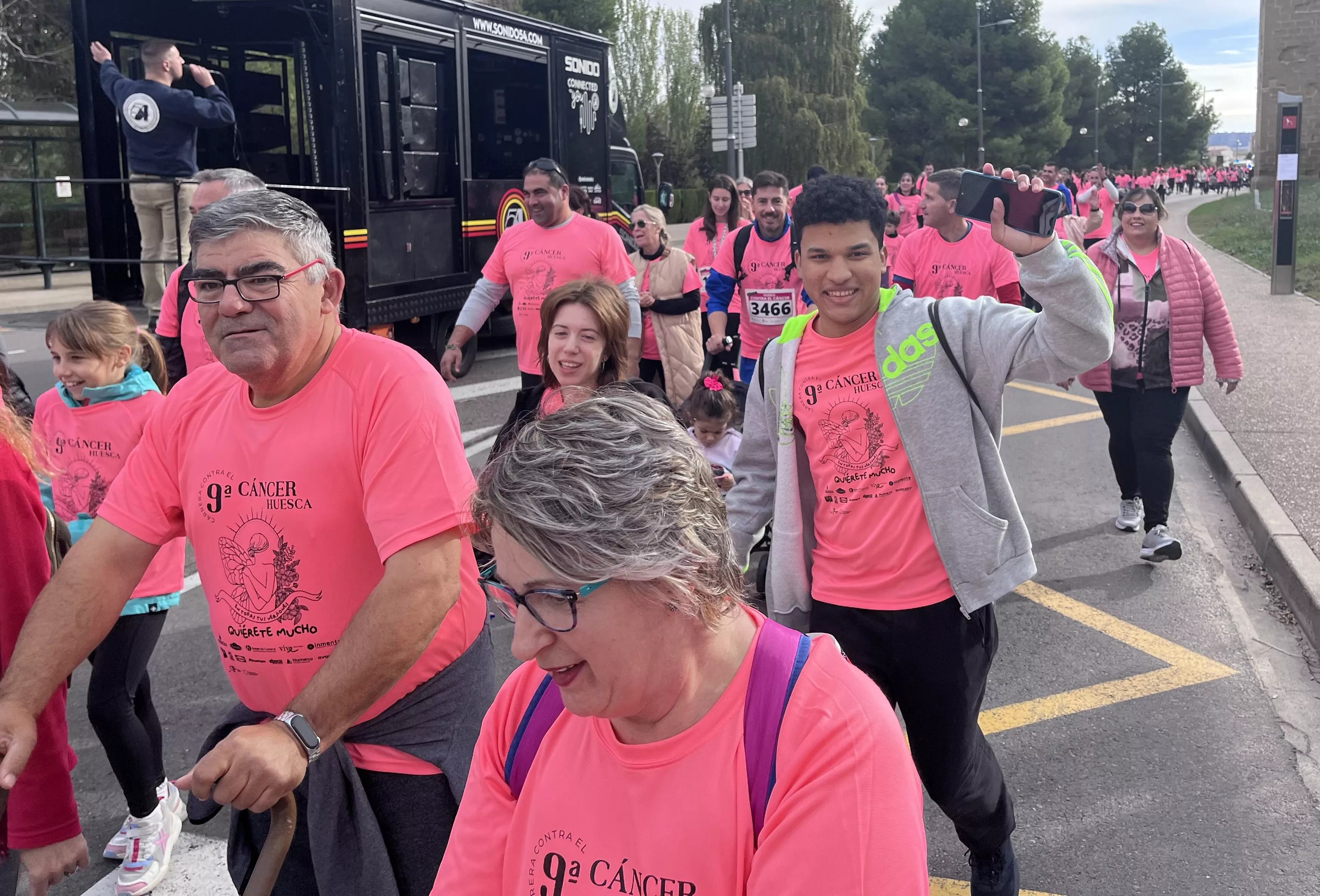 IX Carrera Huesca contra el Cáncer. Foto Mercedes Manterola 