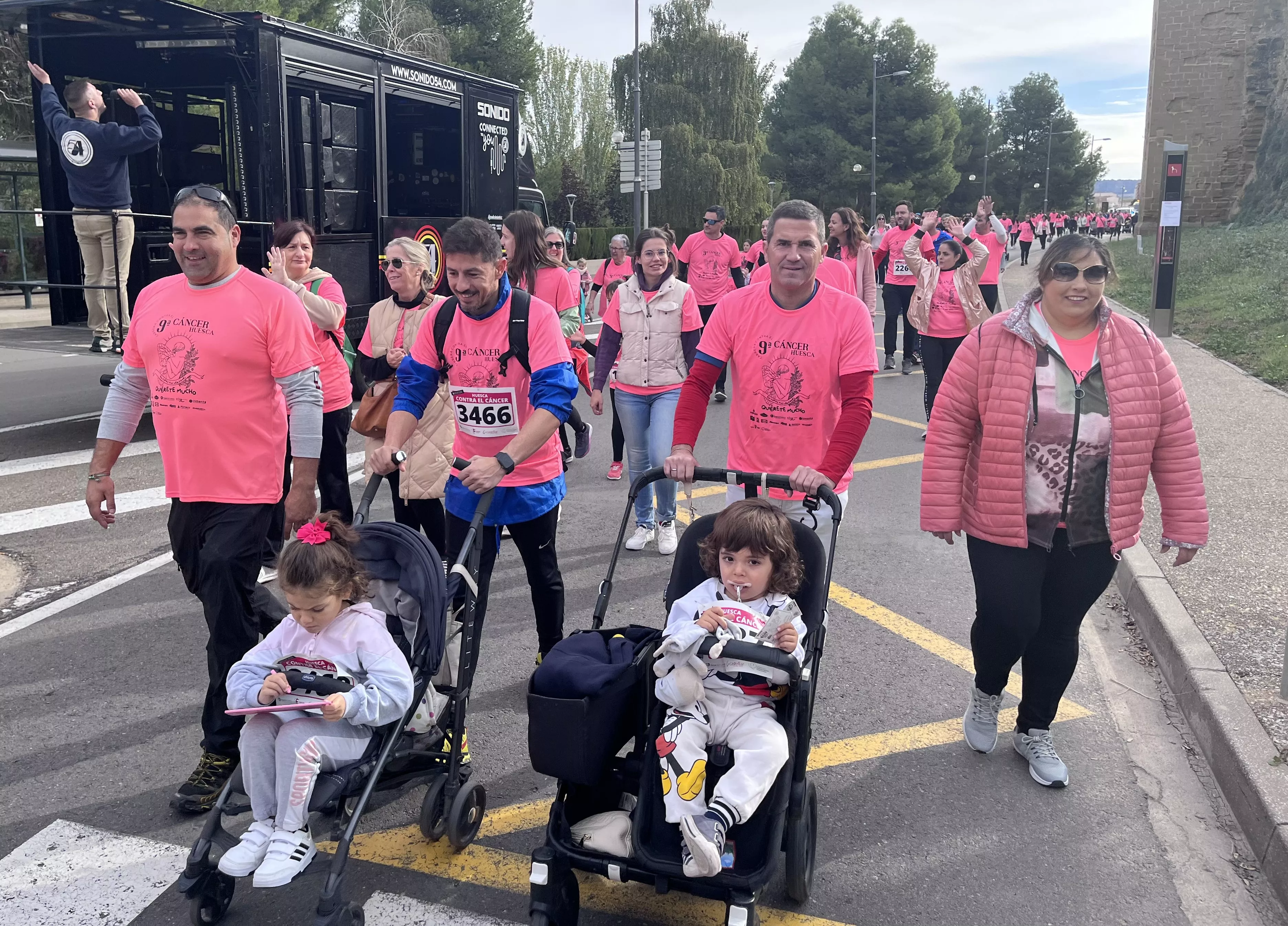 IX Carrera Huesca contra el Cáncer. Foto Mercedes Manterola 