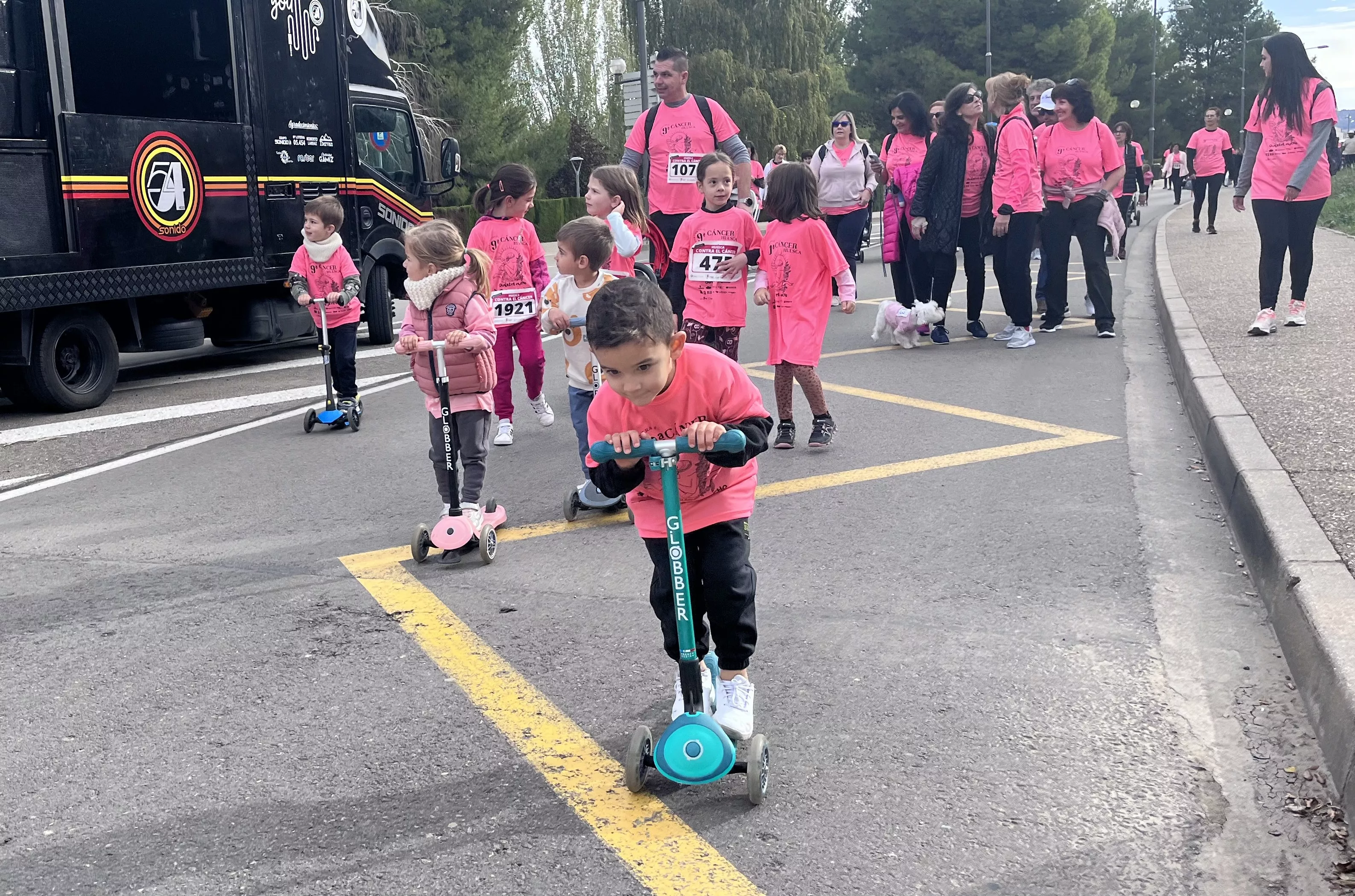 IX Carrera Huesca contra el Cáncer. Foto Mercedes Manterola 