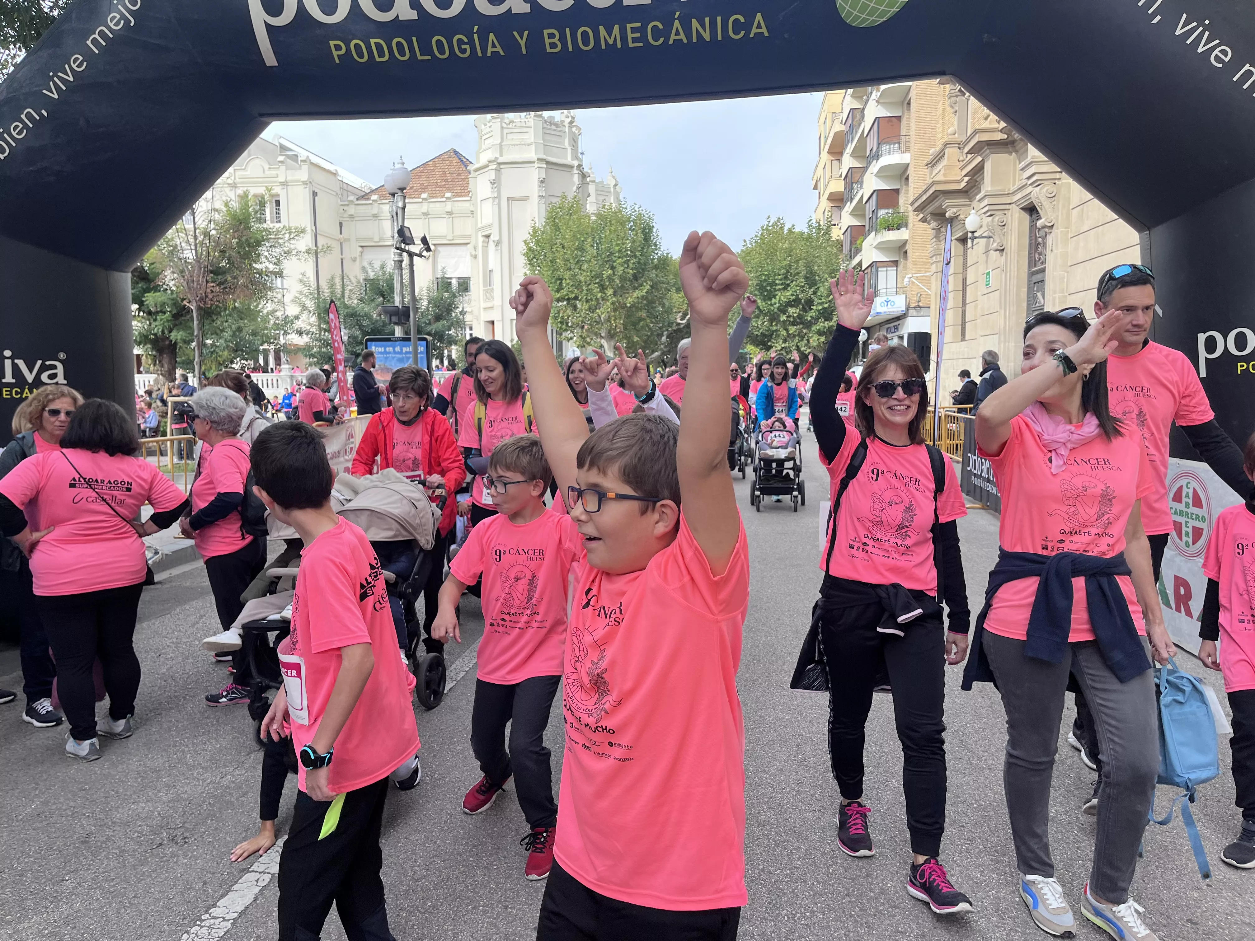 IX Carrera Huesca contra el Cáncer. Foto Mercedes Manterola 