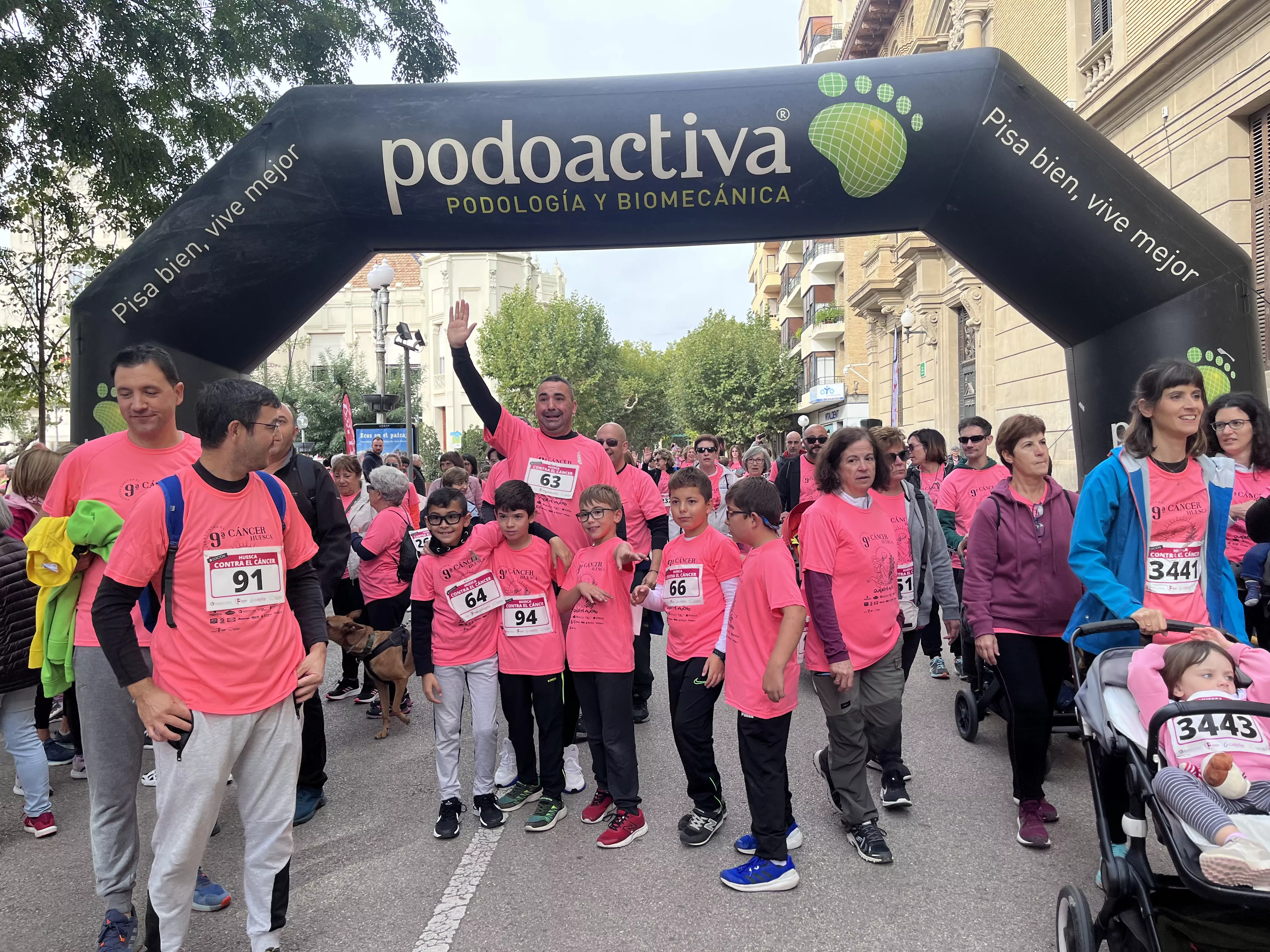 IX Carrera Huesca contra el Cáncer. Foto Mercedes Manterola 