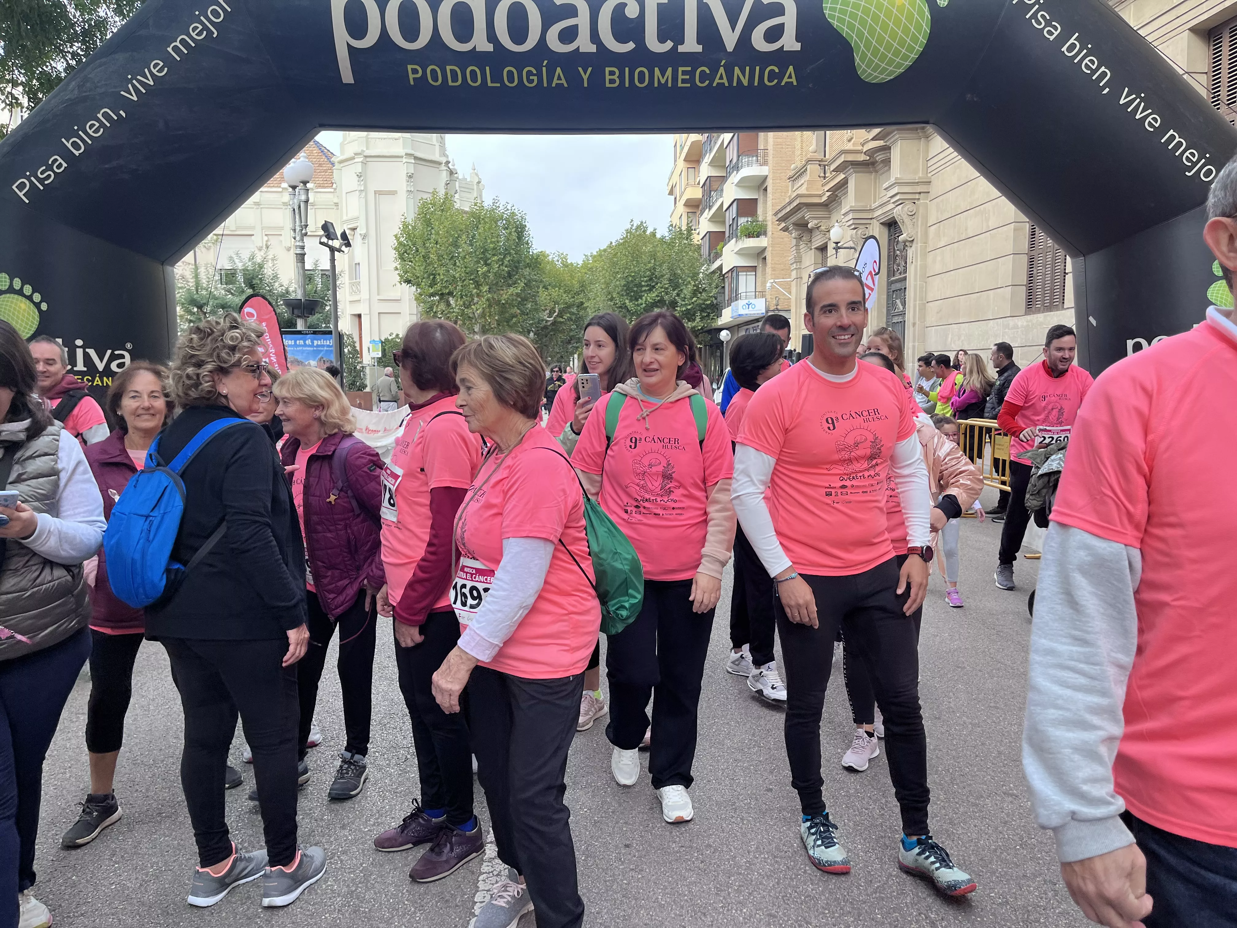 IX Carrera Huesca contra el Cáncer. Foto Mercedes Manterola 