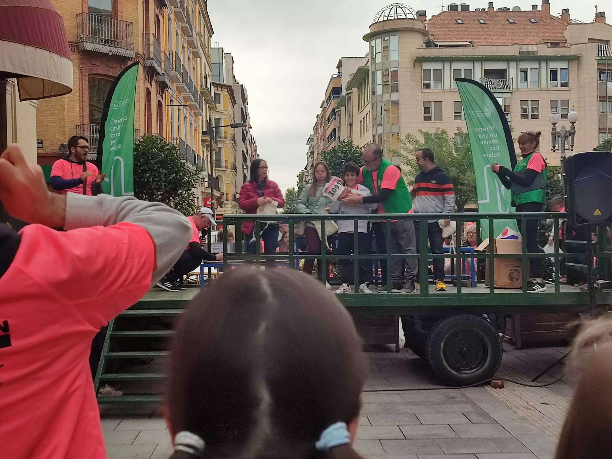 Uno de los premios entregados en los sorteos. 