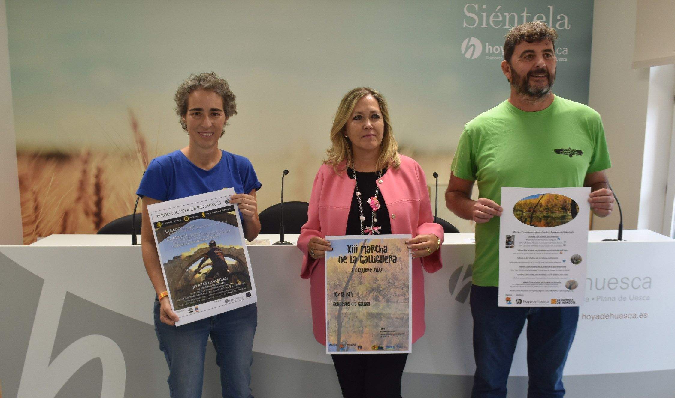 Presentación de la XIII Marcha deportiva Galliguera y de las jornadas de otoño.