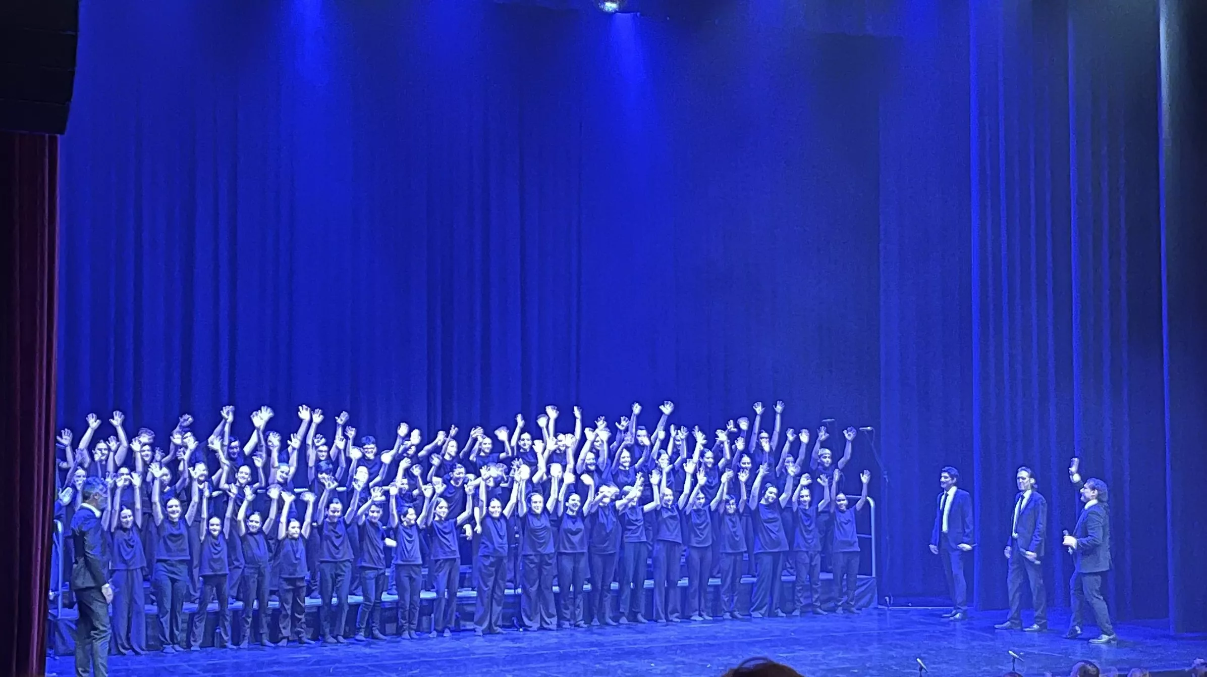  "El Poder de la Voz" de b vocal con el Coro de Voces Blancas Amici Musicae. Foto Mercedes Manterola