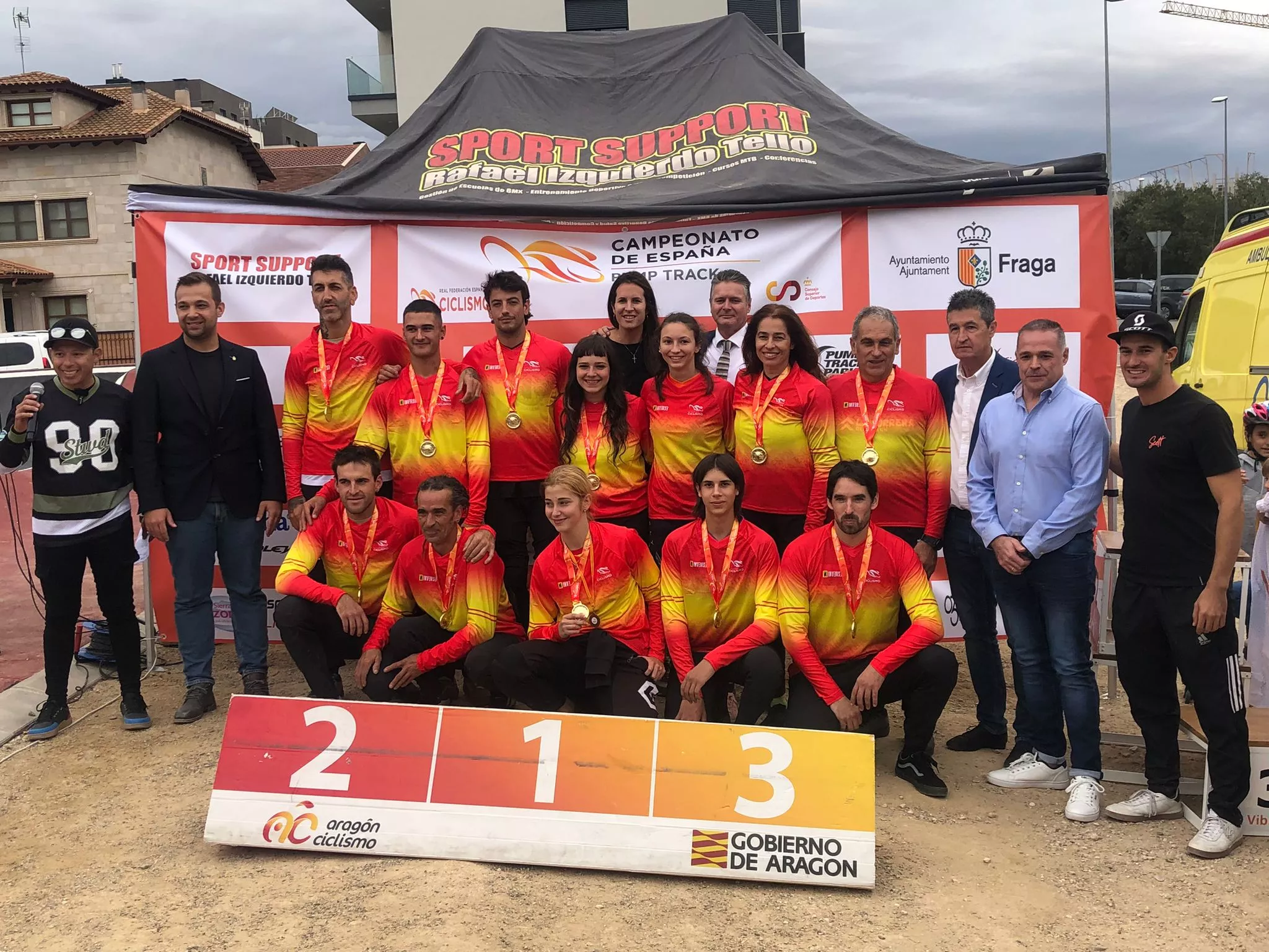 Campeonato de España de Pump Track en Fraga.