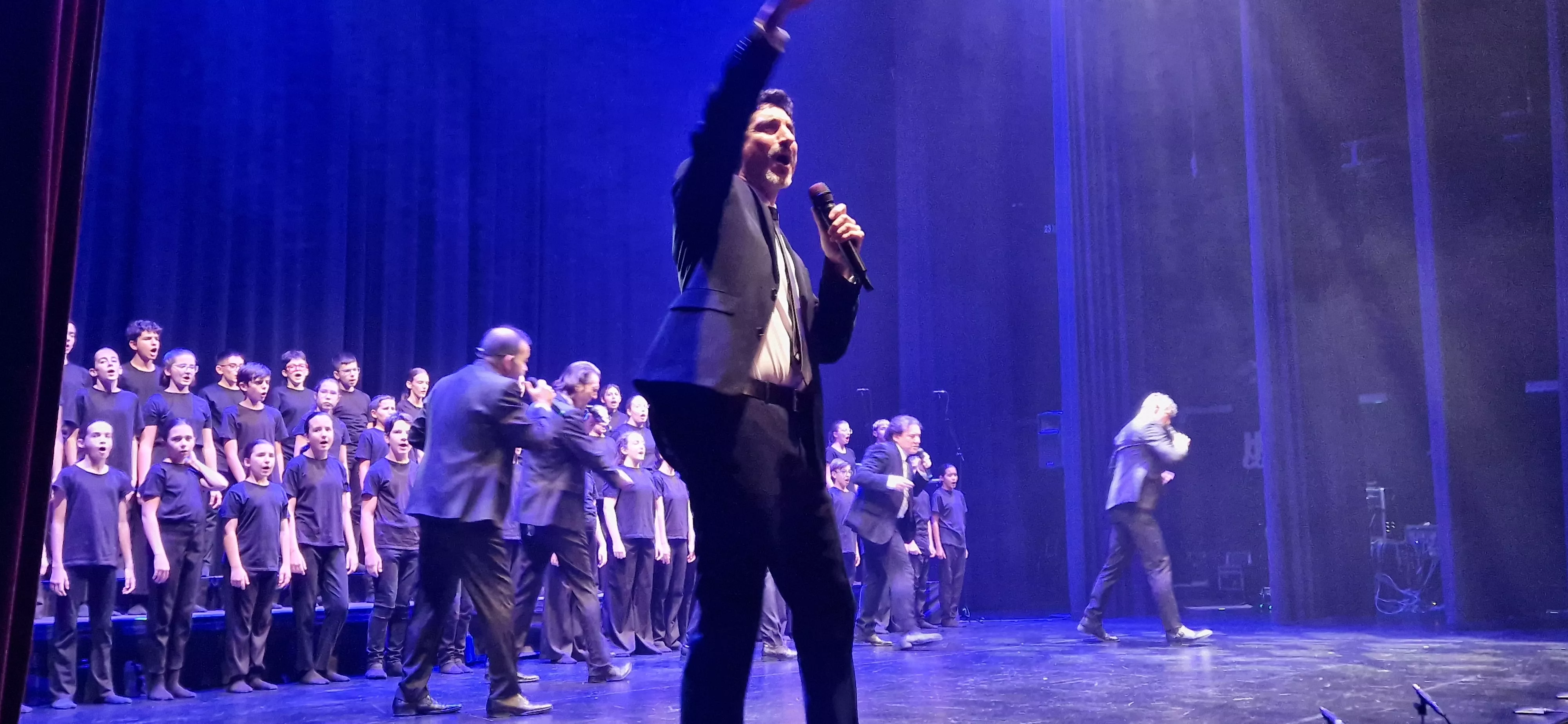  "El Poder de la Voz" de b vocal con el Coro de Voces Blancas Amici Musicae. Foto Myriam Martínez