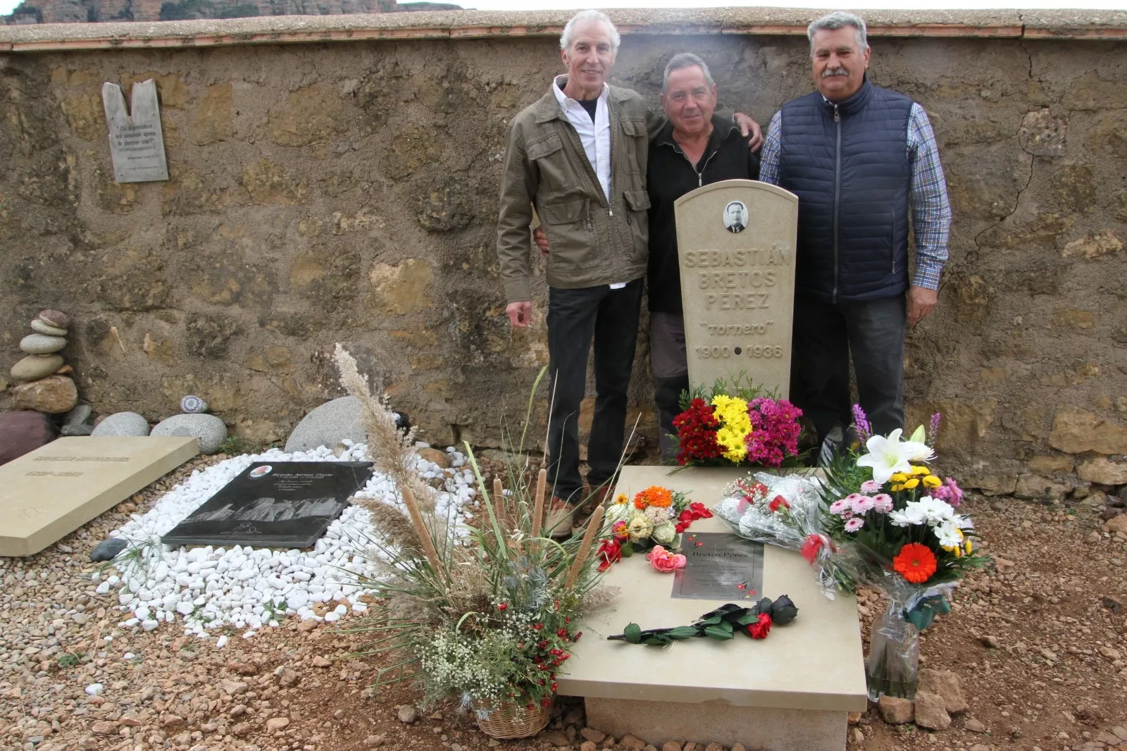 Regreso a Riglos de los resto de Sebastián Bretos Pérez. Foto Carlos Neofato