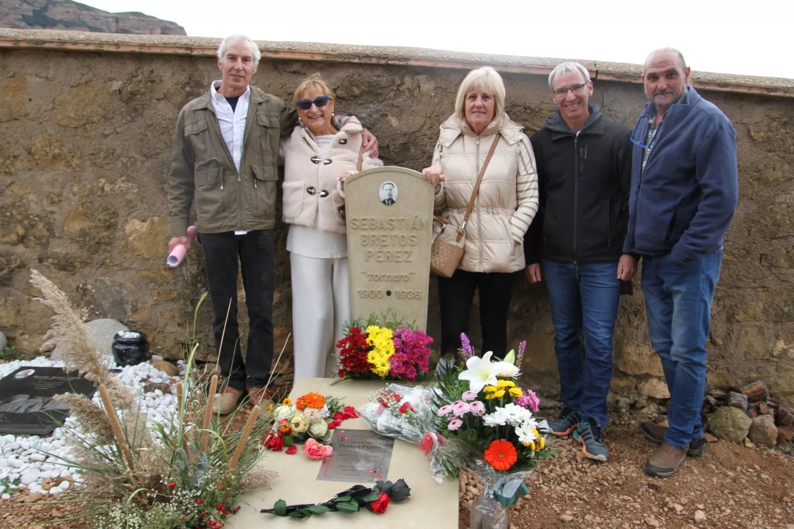 Regreso a Riglos de los resto de Sebastián Bretos Pérez. Foto Carlos Neofato