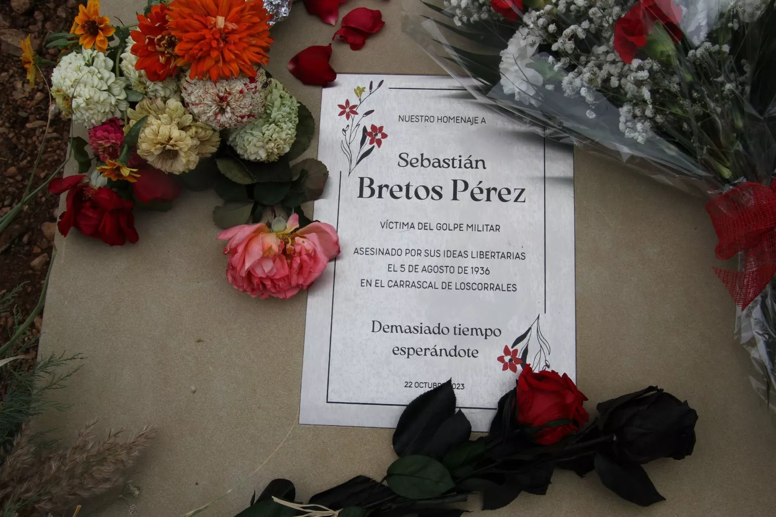 Regreso a Riglos de los resto de Sebastián Bretos Pérez. Foto Carlos Neofato