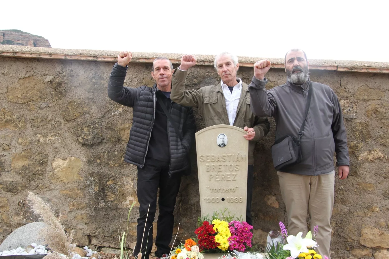 Regreso a Riglos de los resto de Sebastián Bretos Pérez. Foto Carlos Neofato