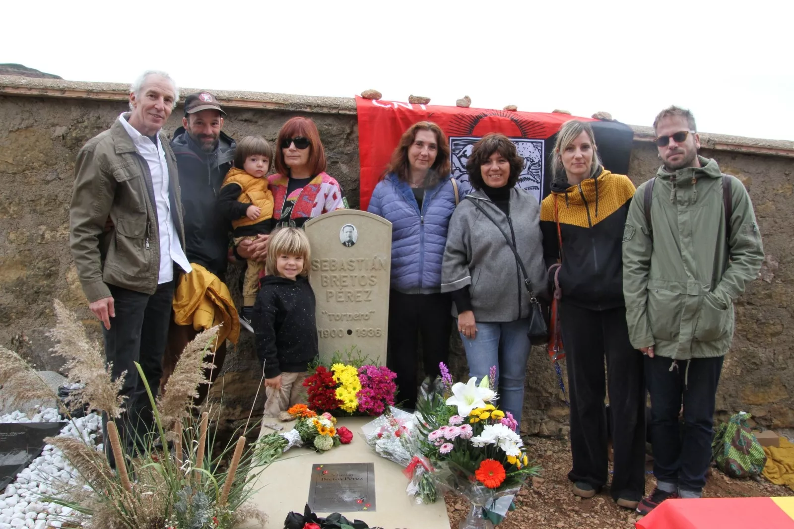 Regreso a Riglos de los resto de Sebastián Bretos Pérez. Foto Carlos Neofato
