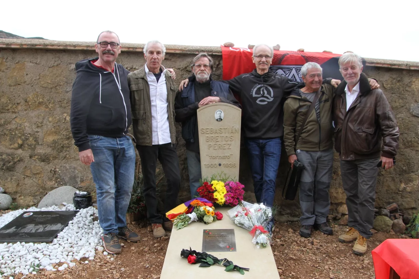 Regreso a Riglos de los resto de Sebastián Bretos Pérez. Foto Carlos Neofato