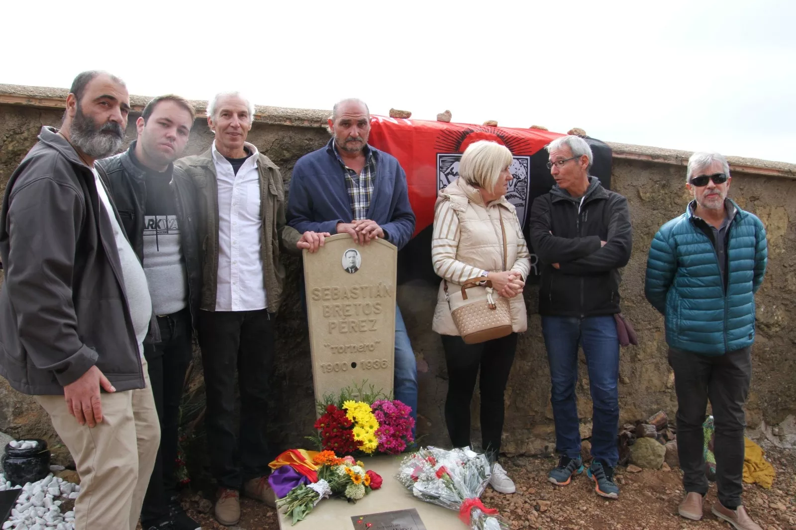 Regreso a Riglos de los resto de Sebastián Bretos Pérez. Foto Carlos Neofato