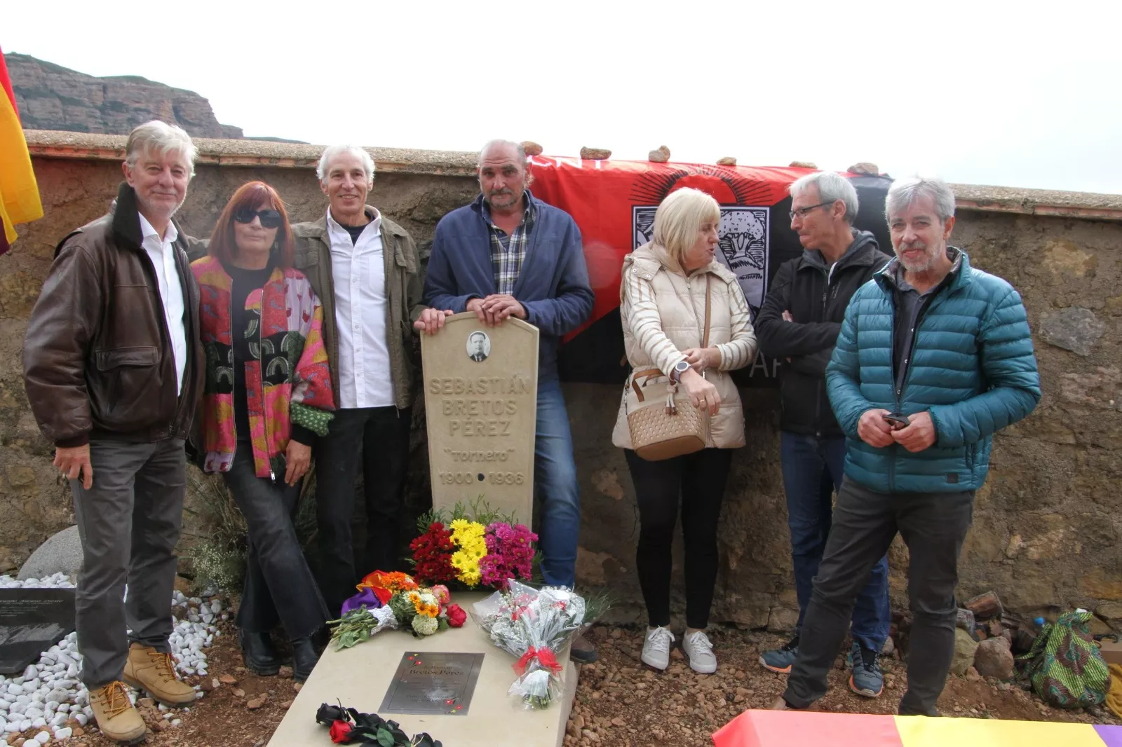 Regreso a Riglos de los resto de Sebastián Bretos Pérez. Foto Carlos Neofato