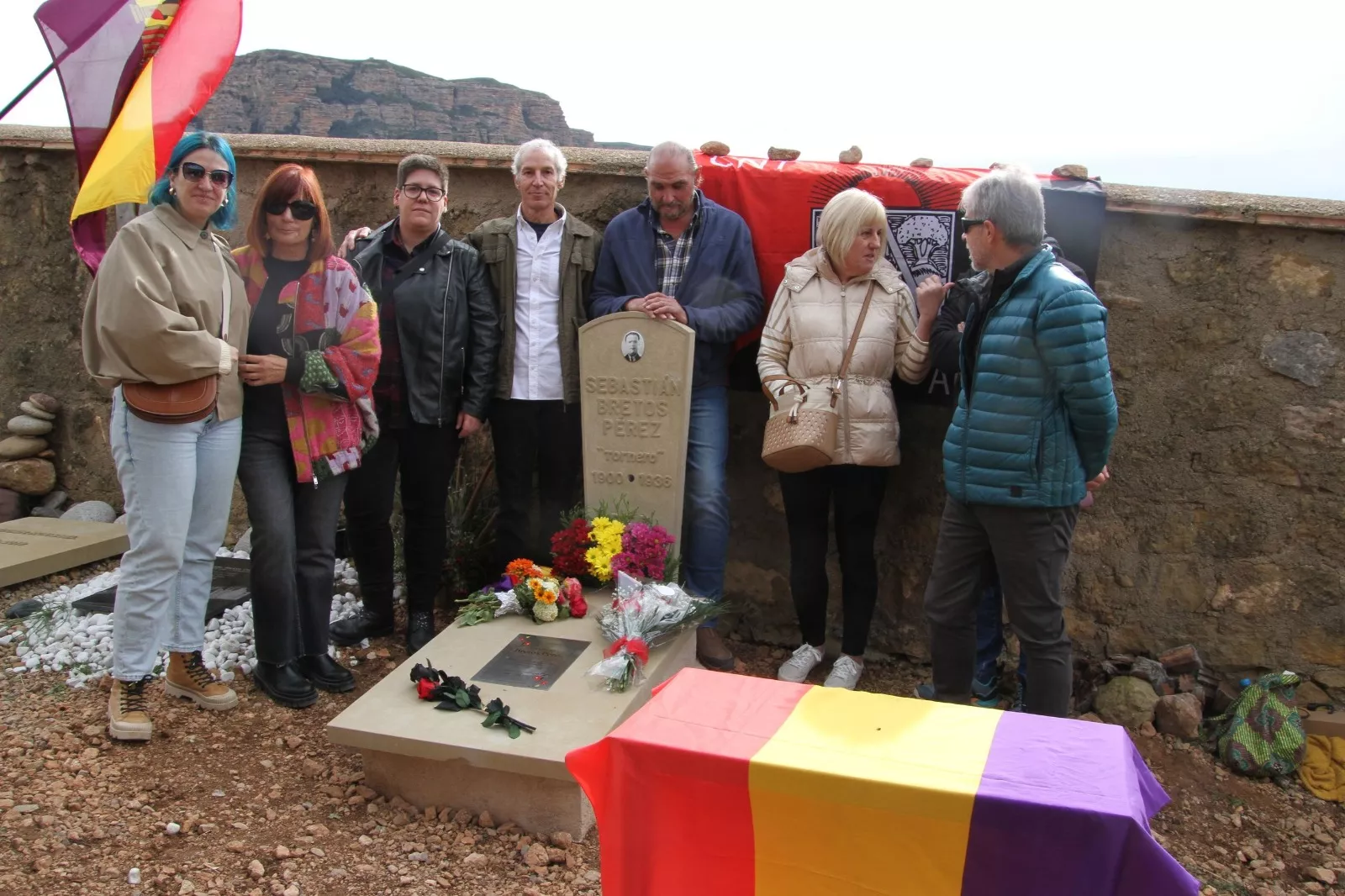 Regreso a Riglos de los resto de Sebastián Bretos Pérez. Foto Carlos Neofato