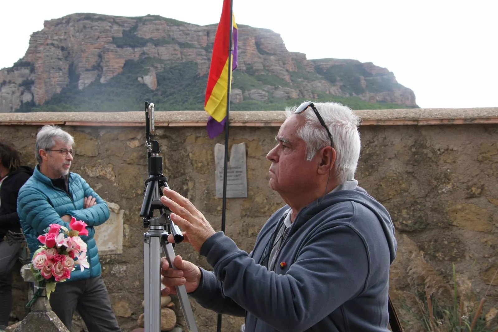 Regreso a Riglos de los resto de Sebastián Bretos Pérez. Foto Carlos Neofato