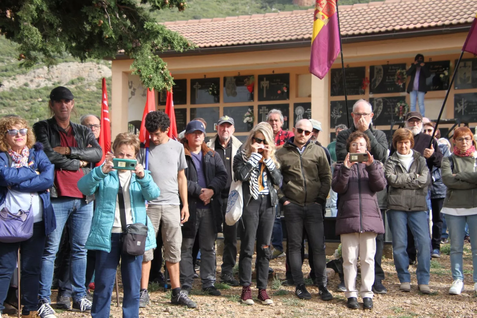 Regreso a Riglos de los resto de Sebastián Bretos Pérez. Foto Carlos Neofato