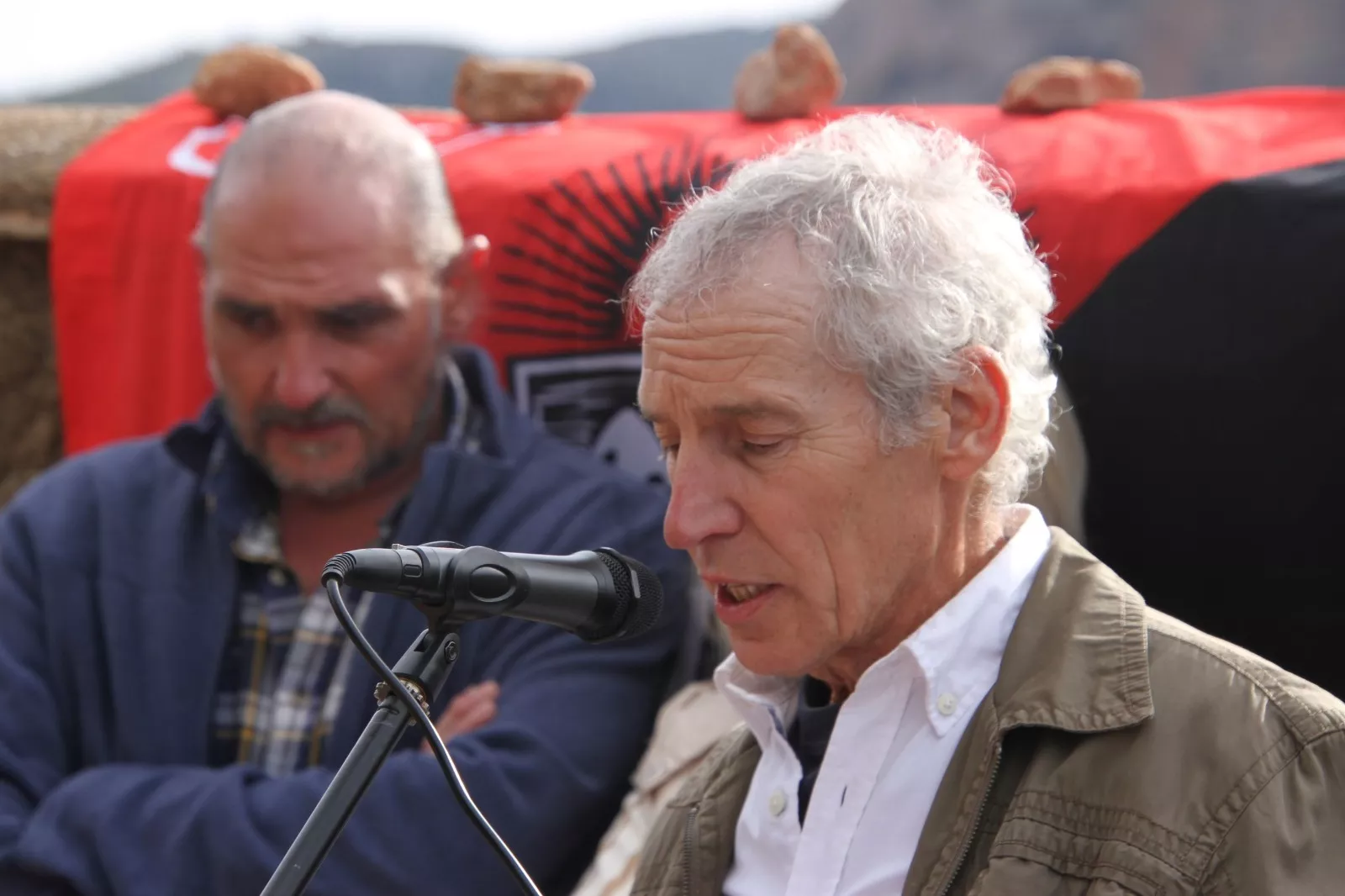 Regreso a Riglos de los resto de Sebastián Bretos Pérez. Foto Carlos Neofato