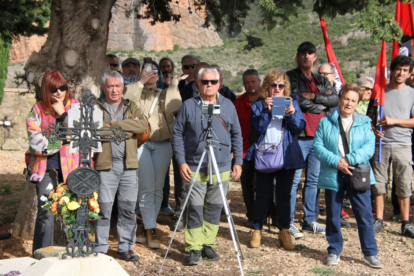 Regreso a Riglos de los resto de Sebastián Bretos Pérez. Foto Carlos Neofato