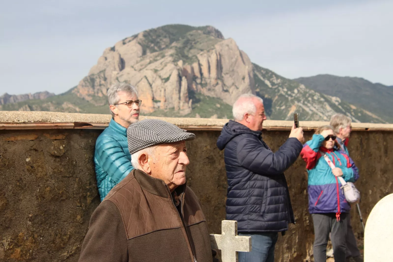Regreso a Riglos de los resto de Sebastián Bretos Pérez. Foto Carlos Neofato