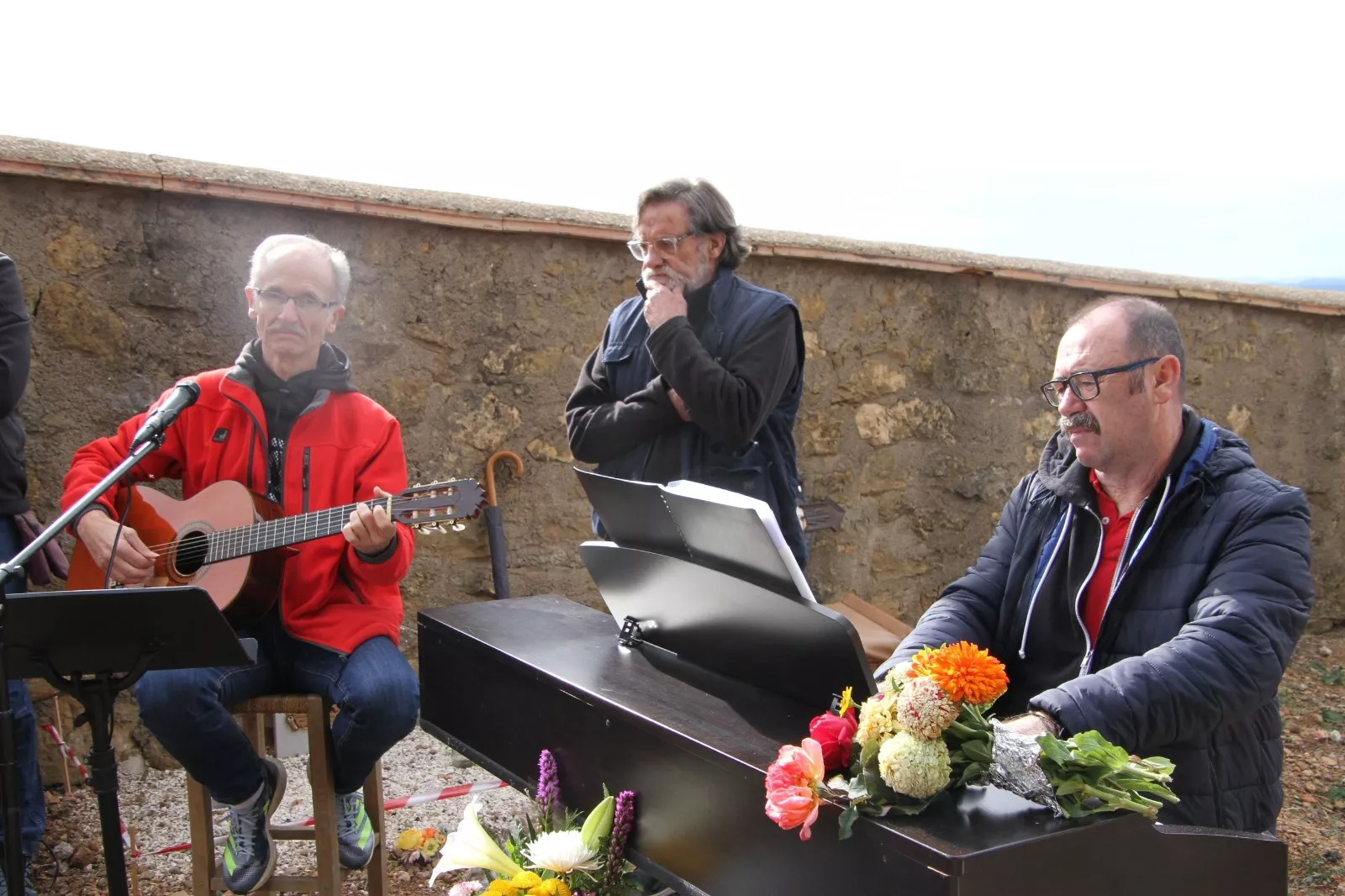 Regreso a Riglos de los resto de Sebastián Bretos Pérez. Foto Carlos Neofato