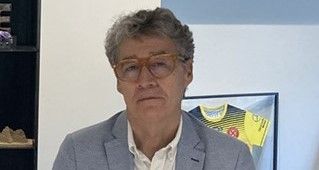 Pachi Giné, presidente de Bada Huesca.