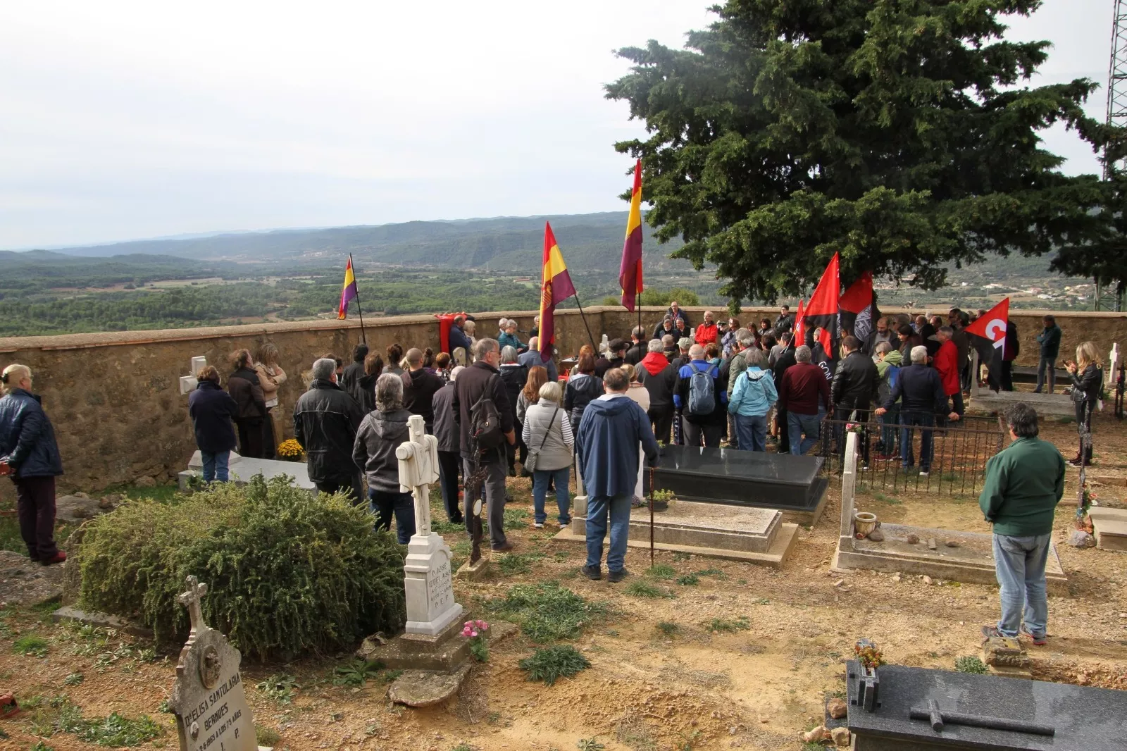 Regreso a Riglos de los resto de Sebastián Bretos Pérez. Foto Carlos Neofato