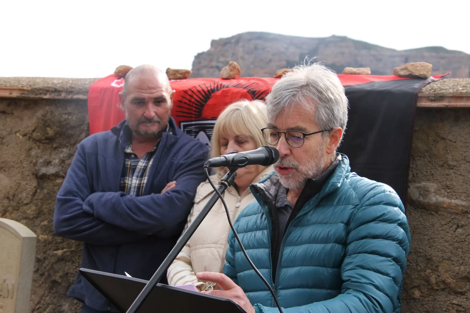 Regreso a Riglos de los resto de Sebastián Bretos Pérez. Foto Carlos Neofato